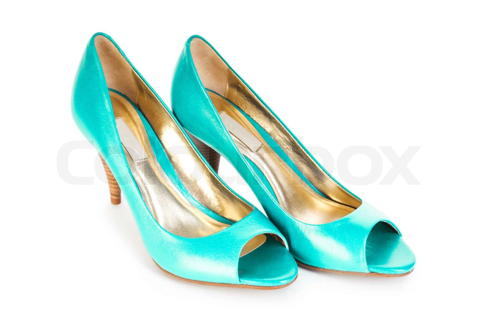 weibliche-schuhe-in-mode-konzept-stock-bild-colourbox