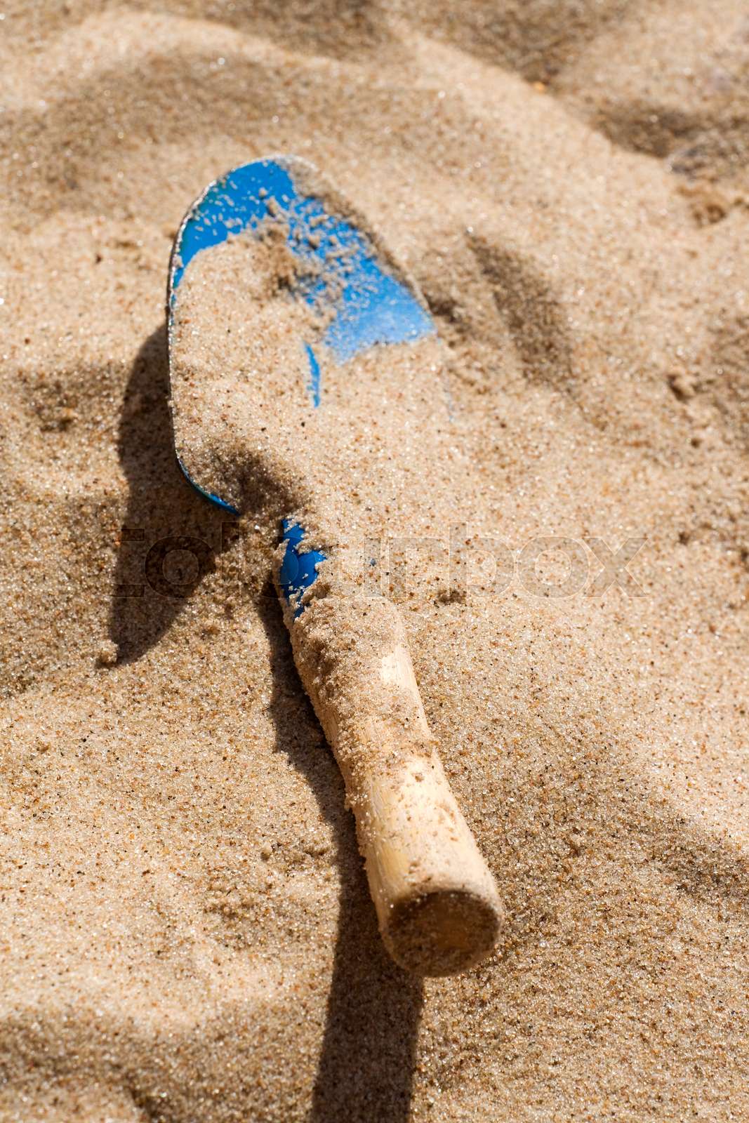 Beach shovel | Stock image | Colourbox
