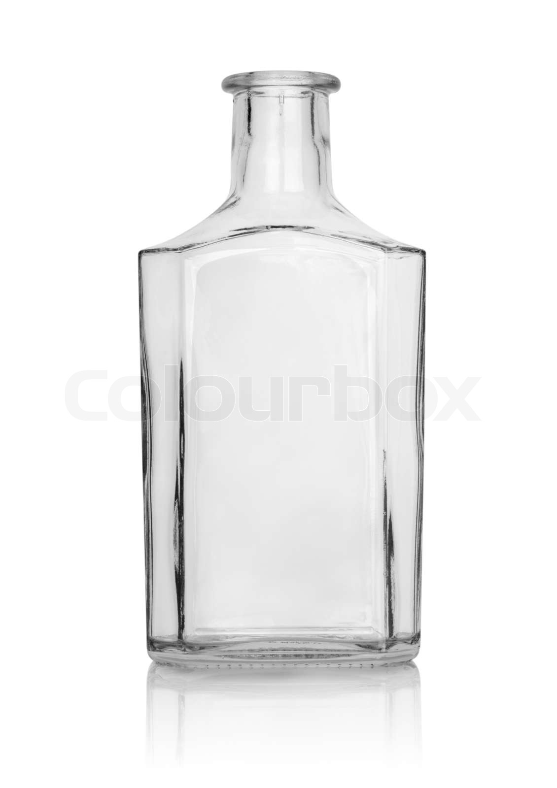 Empty bottle of whisky | Stock image | Colourbox