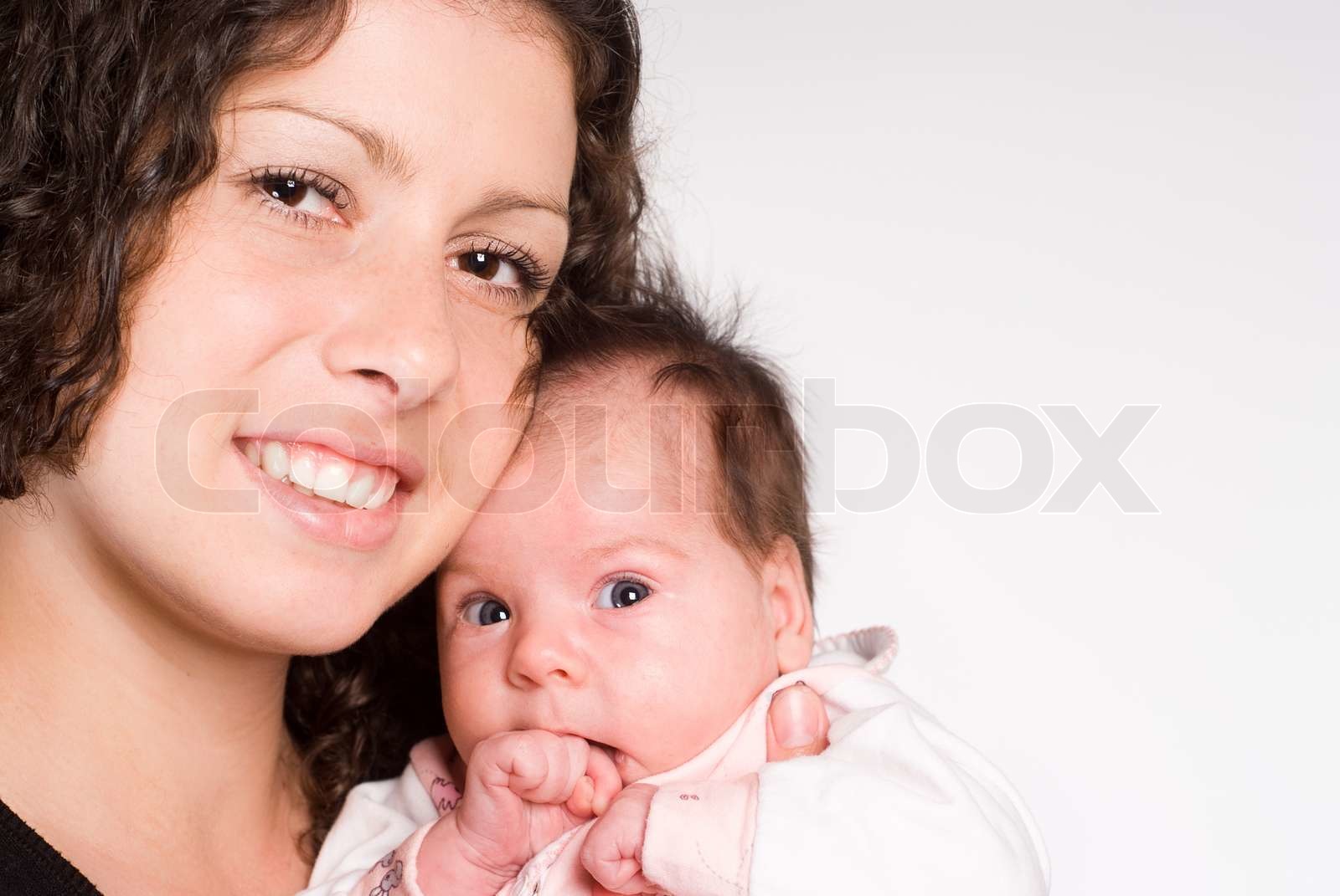 mom and baby | Stock image | Colourbox