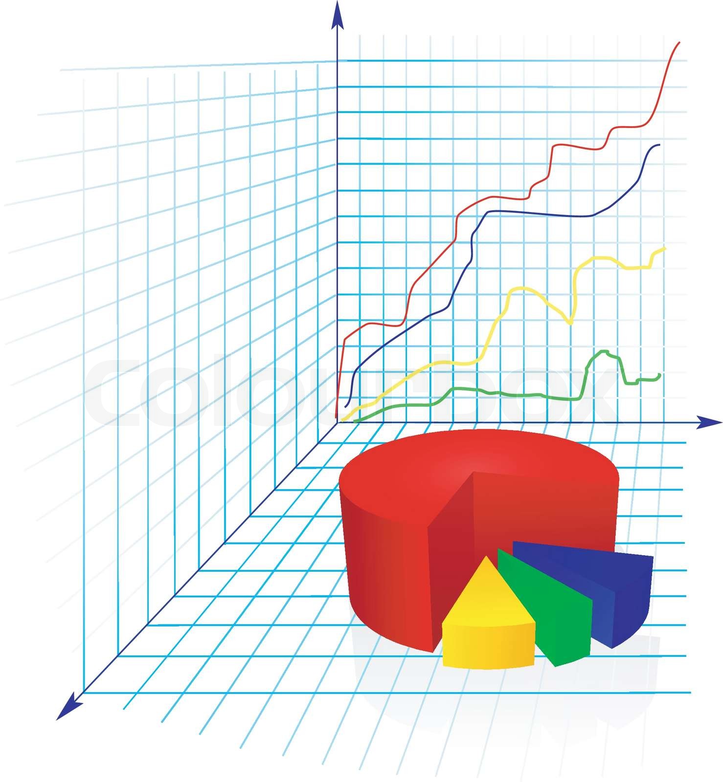 The color diagram | Stock vector | Colourbox