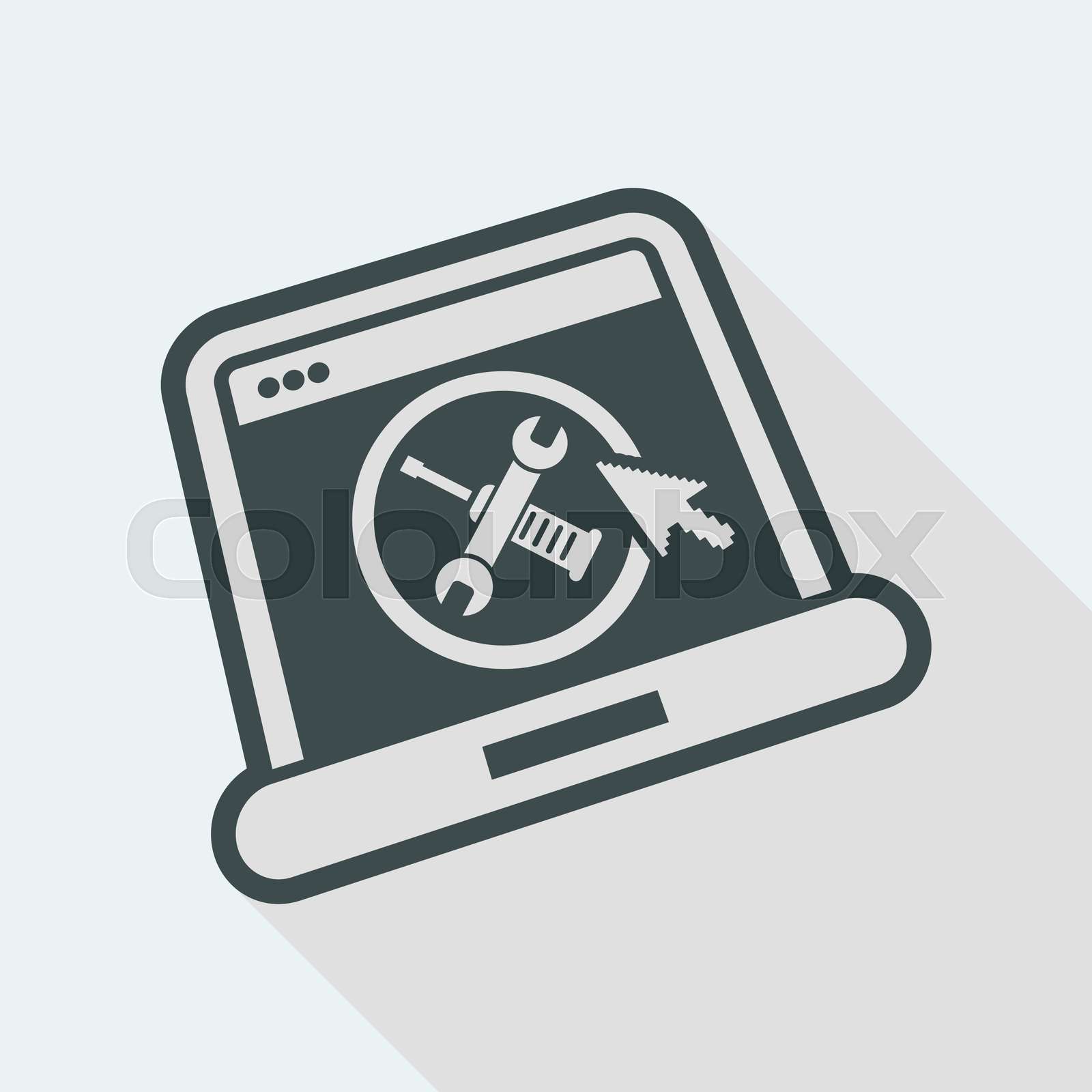 Pc setting | Stock vector | Colourbox