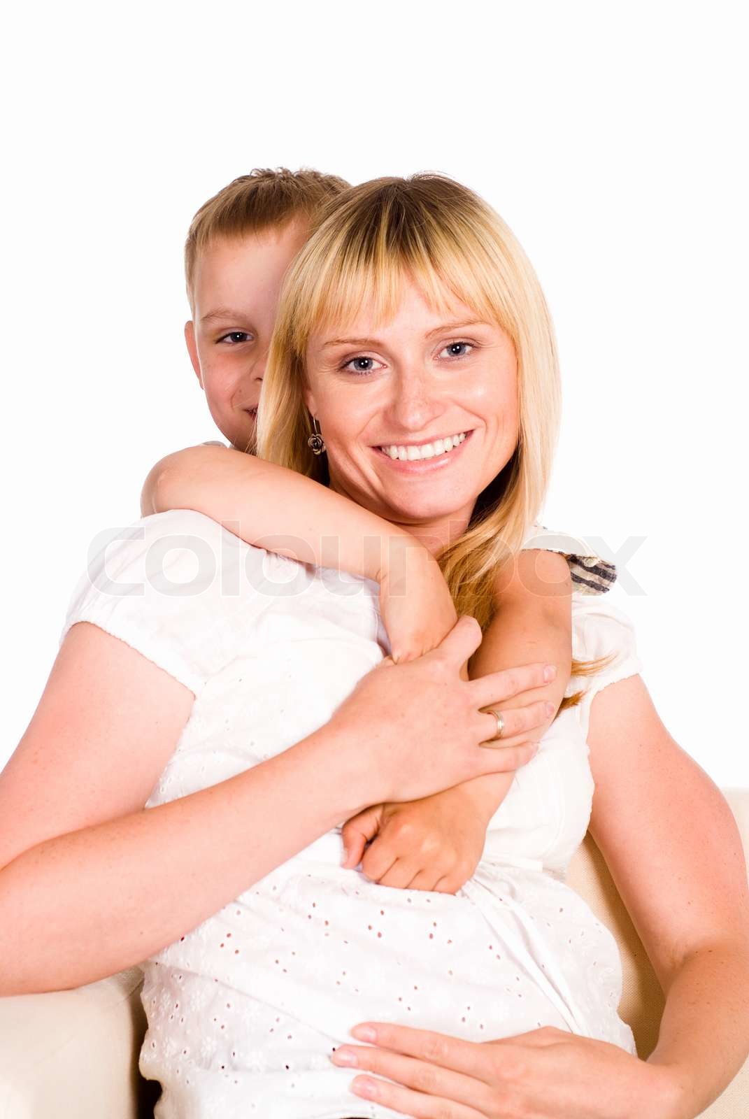 glückliche Mutter und Sohn | Stock Bild | Colourbox