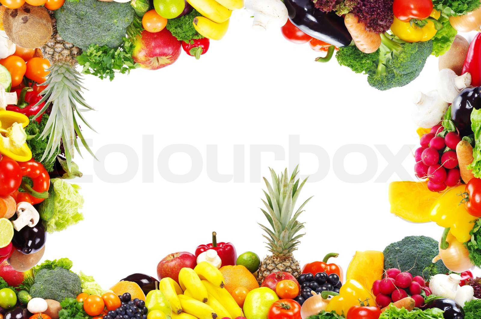 Gemüse und Obst | Stock Bild | Colourbox