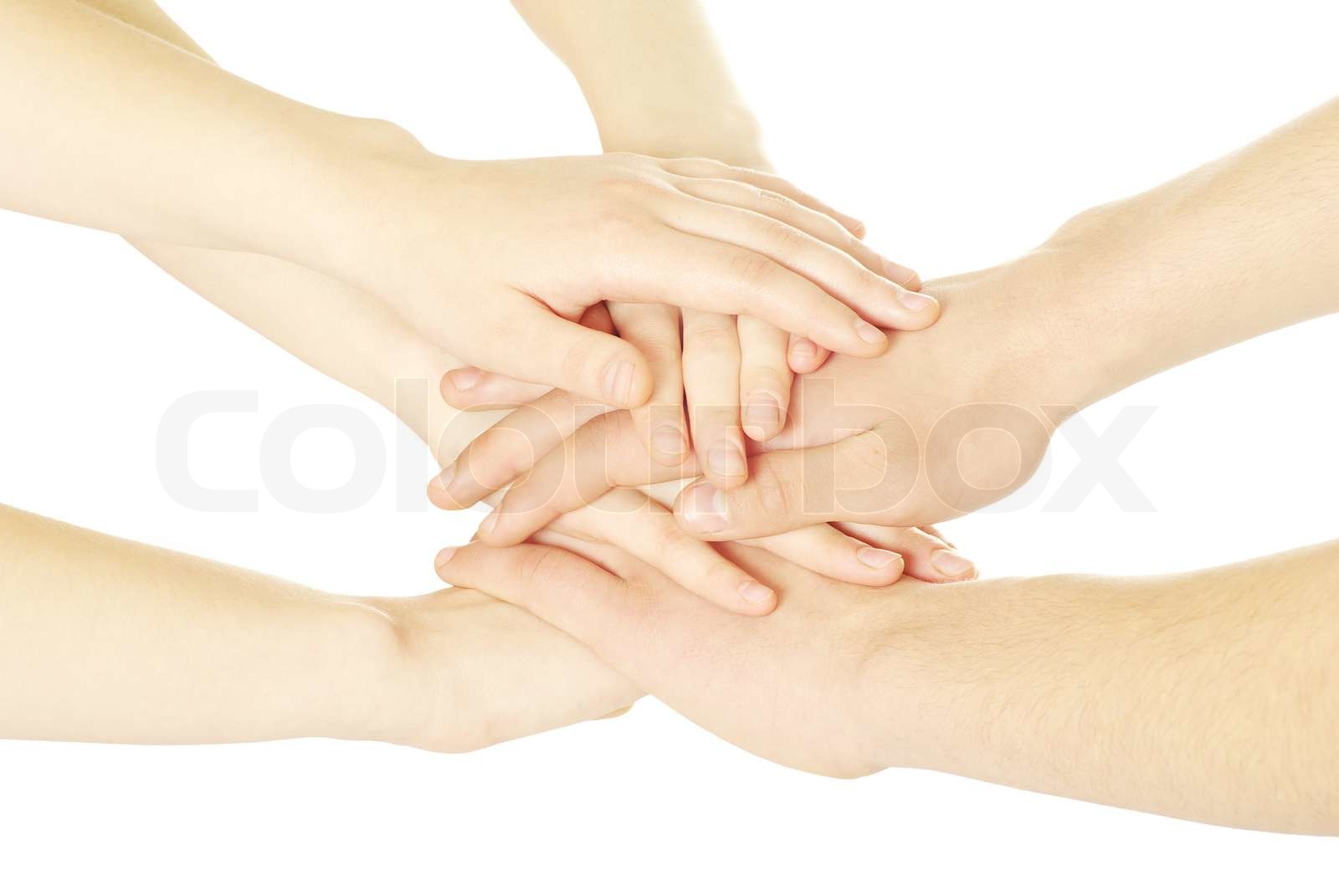 hands Stock image Colourbox