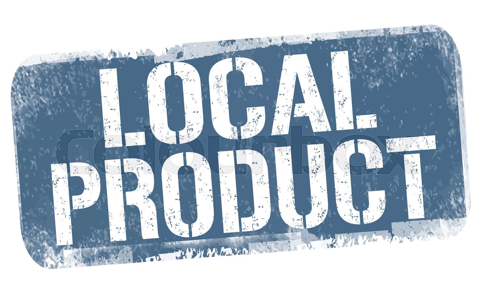 Local product sign or stamp | Stock vector | Colourbox