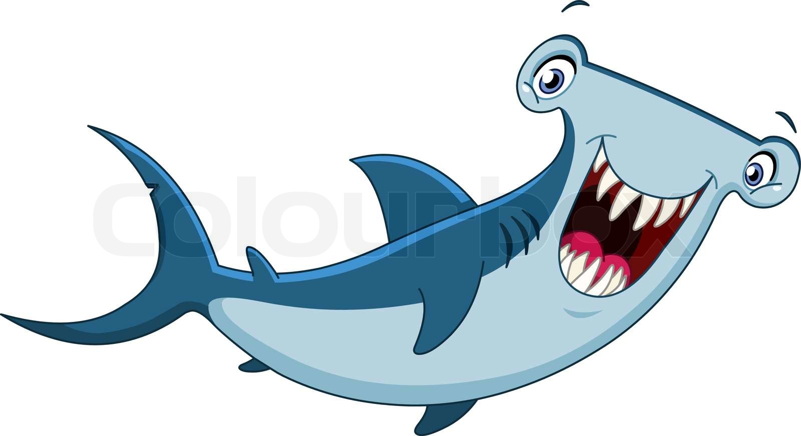 Hammerhead shark | Stock vector | Colourbox
