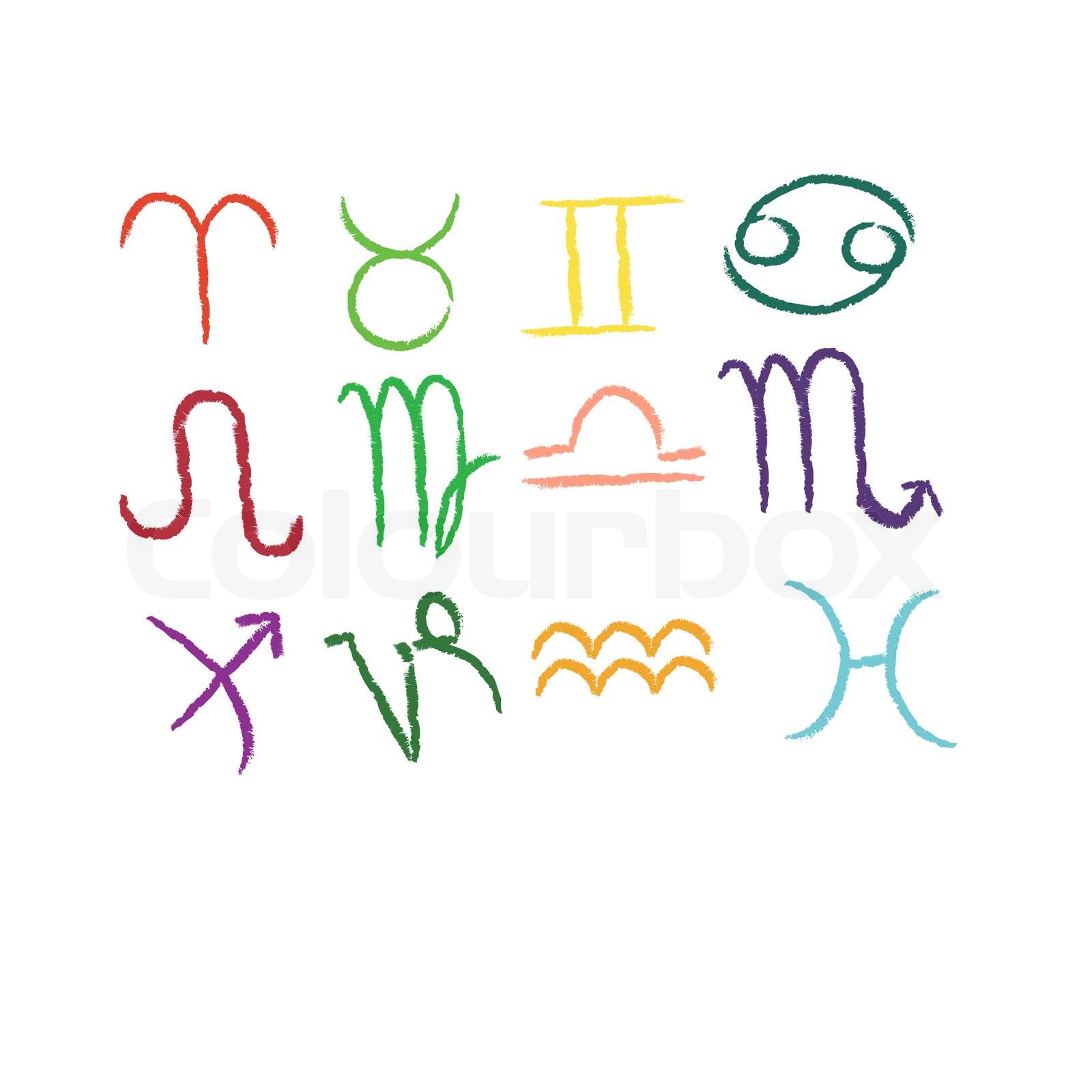 Sternzeichen | Stock-Vektor | Colourbox