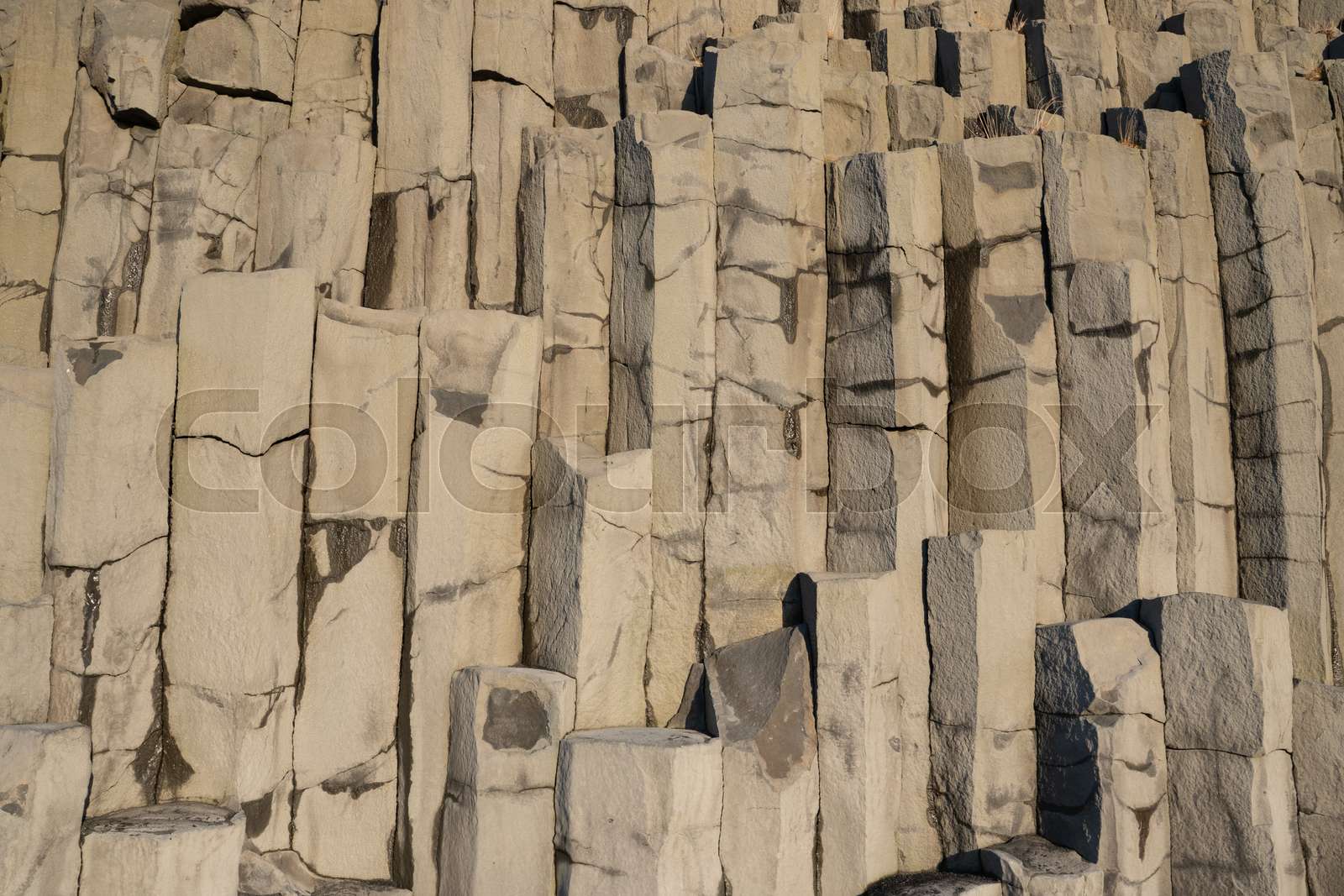 Background image, basalt rocks | Stock image | Colourbox