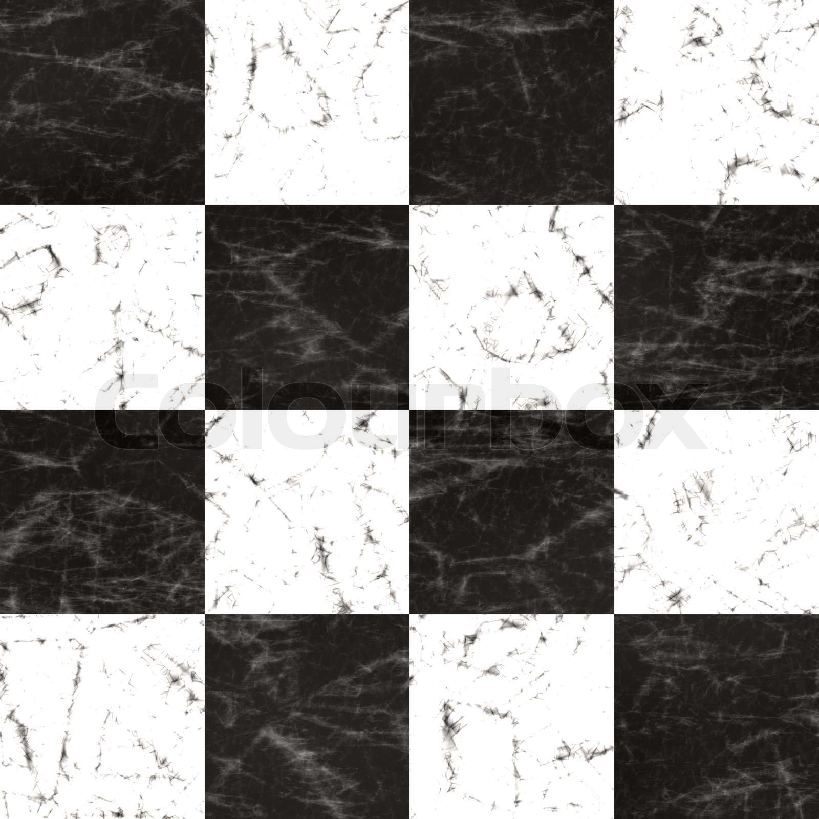 Marble checkerboard floor | Stock image | Colourbox