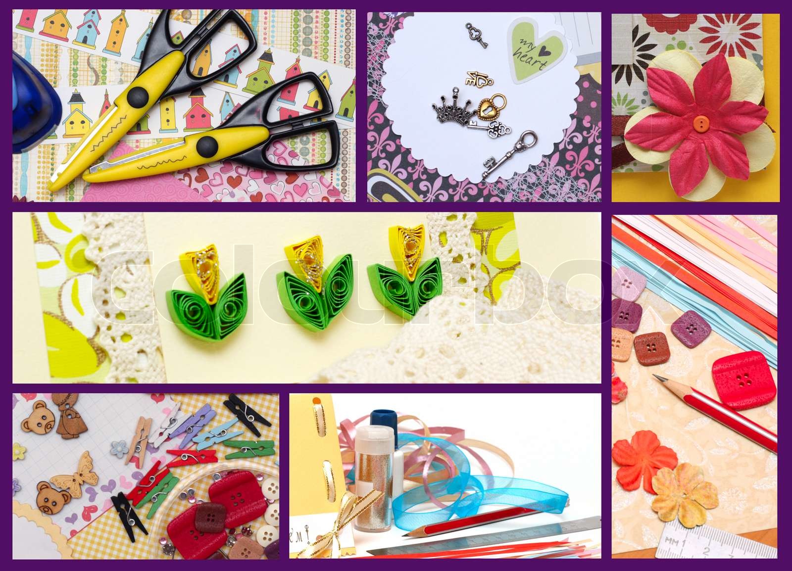 scrapbooking | Stock image | Colourbox