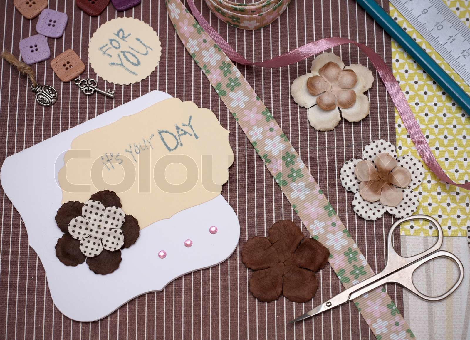 scrapbooking | Stock image | Colourbox