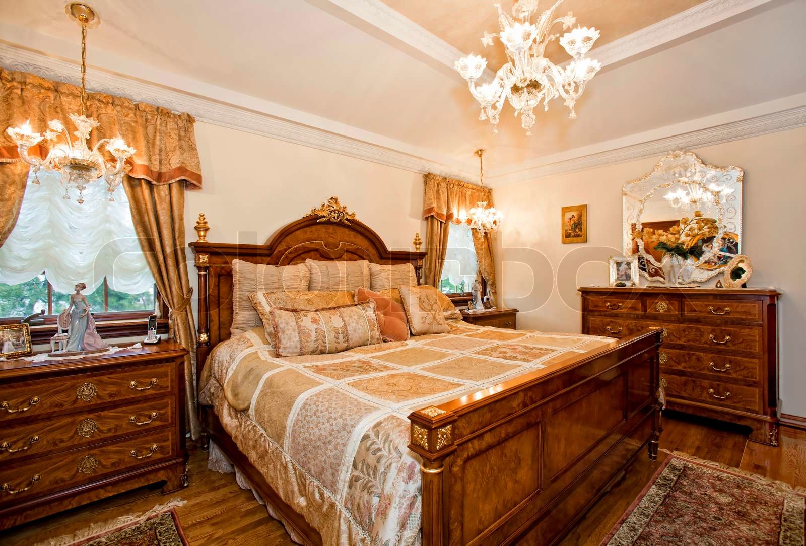 Bedroom Stock image Colourbox