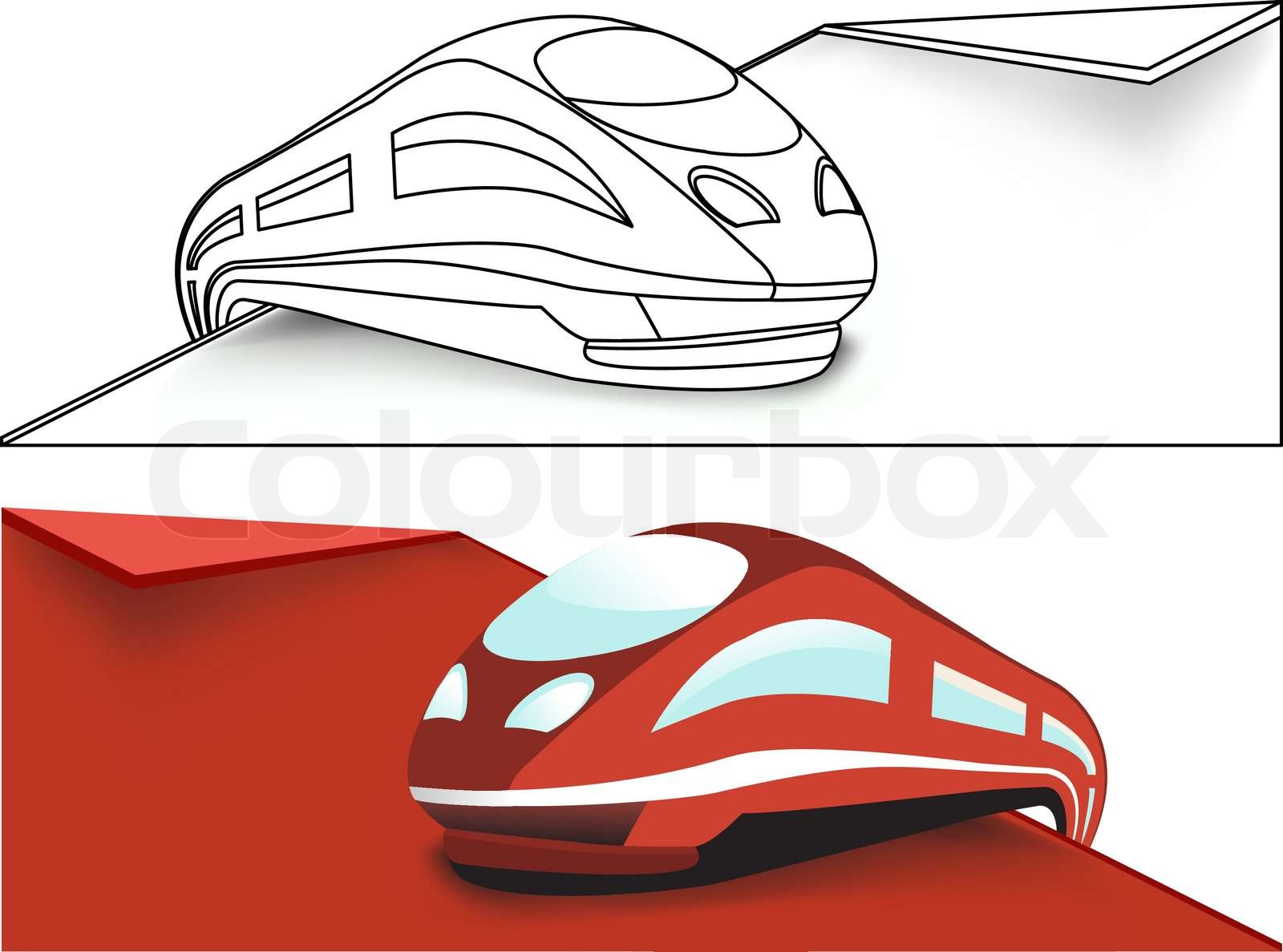  High-speed train 