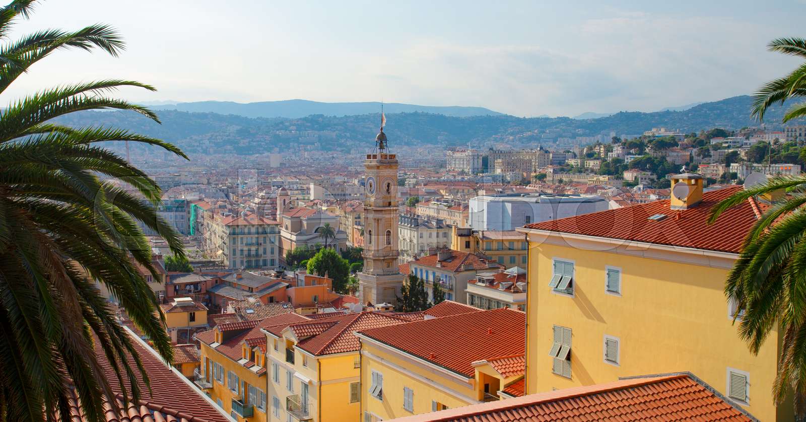 Cityscape Of Nice France Stock Image Colourbox
