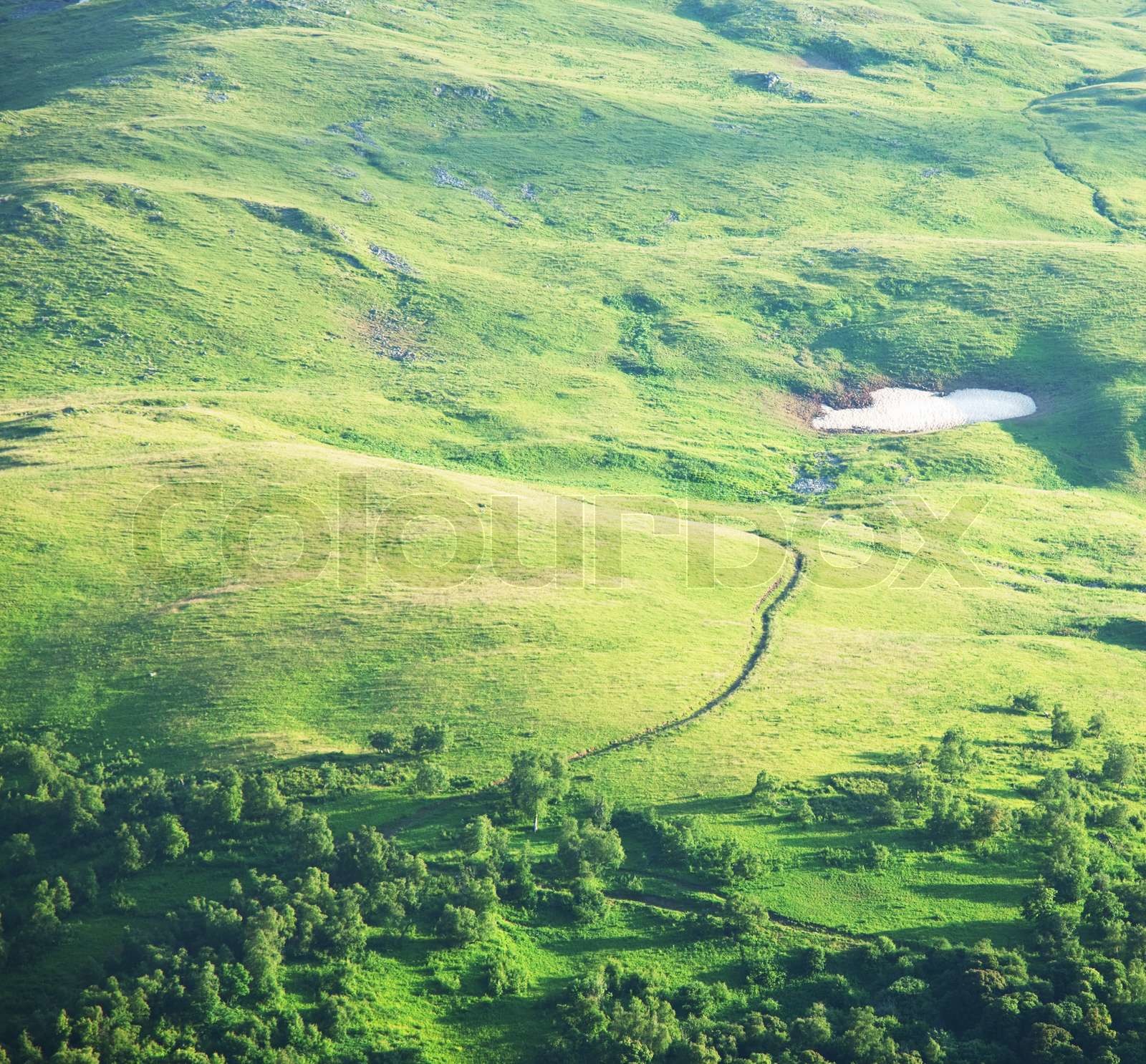 Hill | Stock image | Colourbox