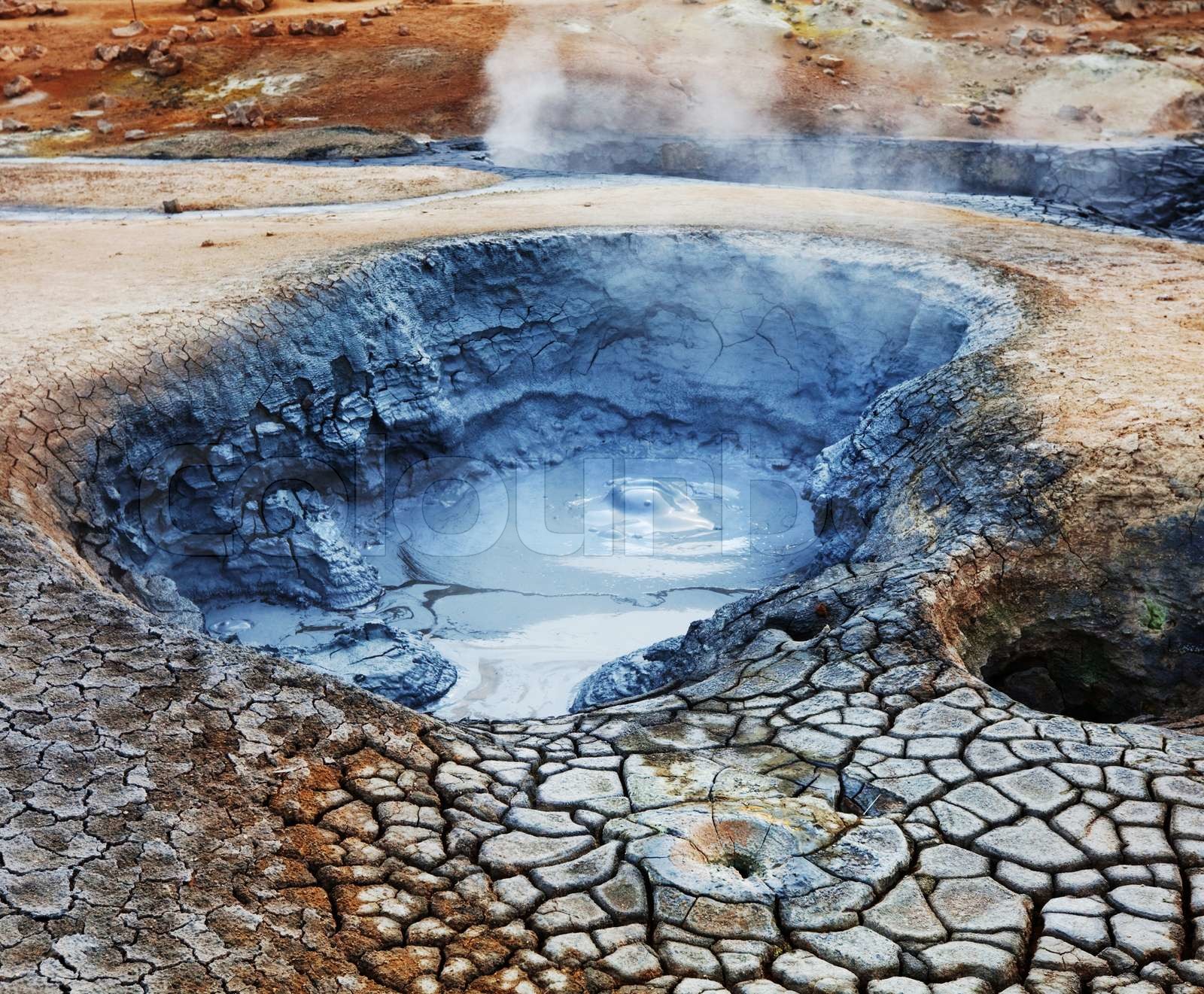 Thermal zone Stock image Colourbox