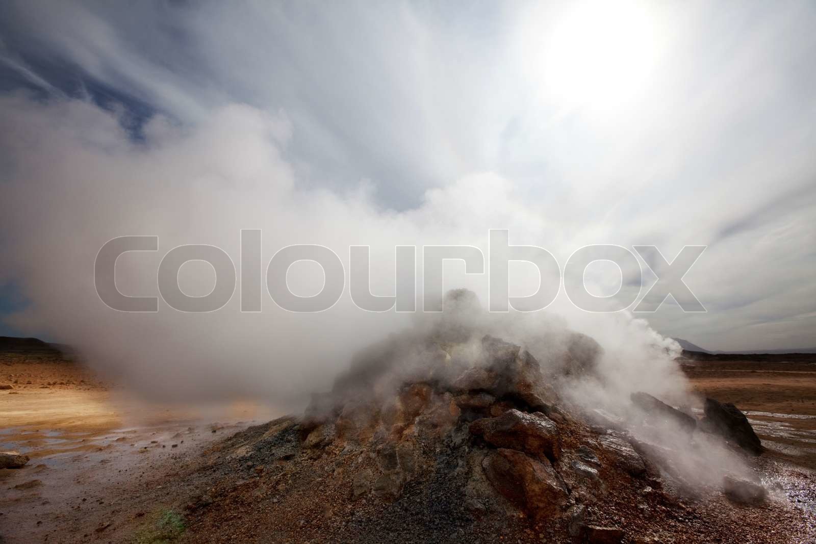Thermal zone Stock image Colourbox