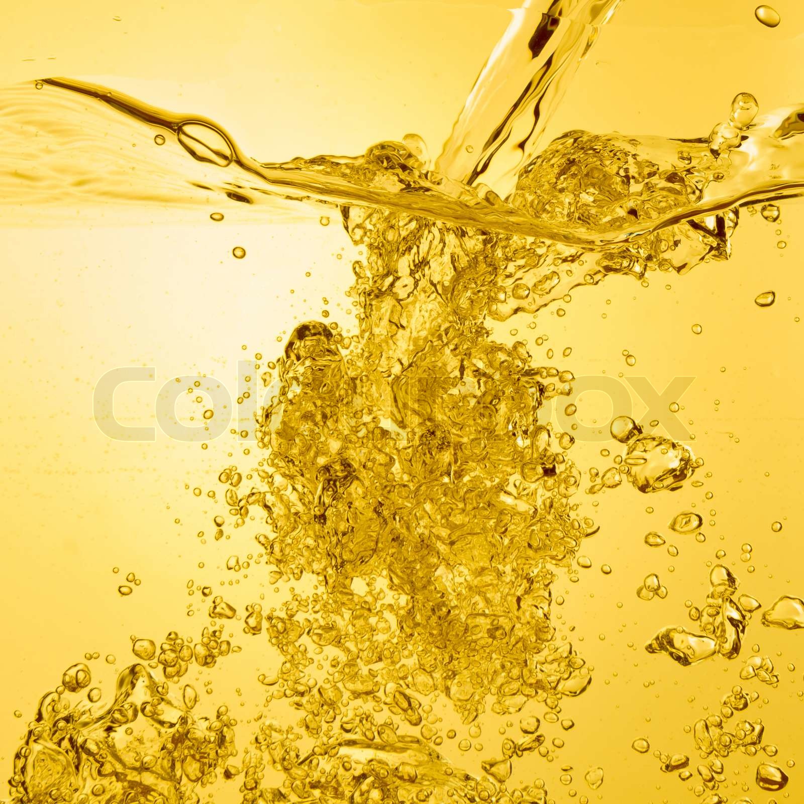 drink bubbles Stock image Colourbox