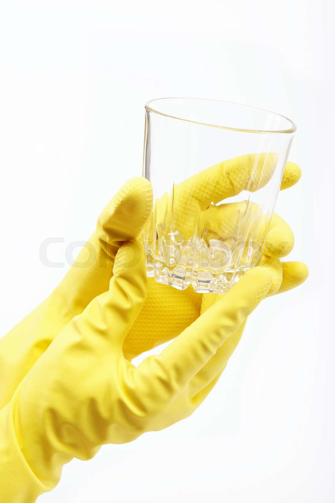 handschuhe, gummi, glas | Stock Bild | Colourbox