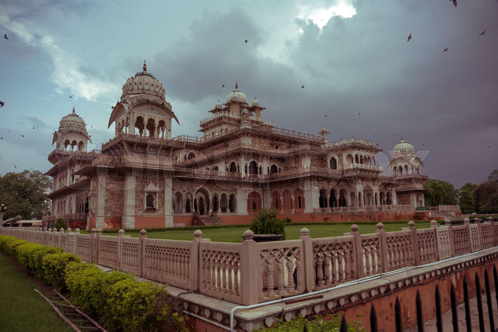 Albert hall Jaipur, India Stock image Colourbox