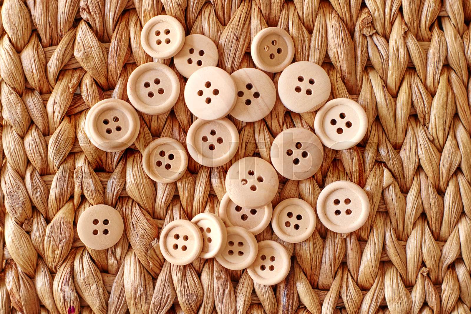 Buttons Stock image Colourbox