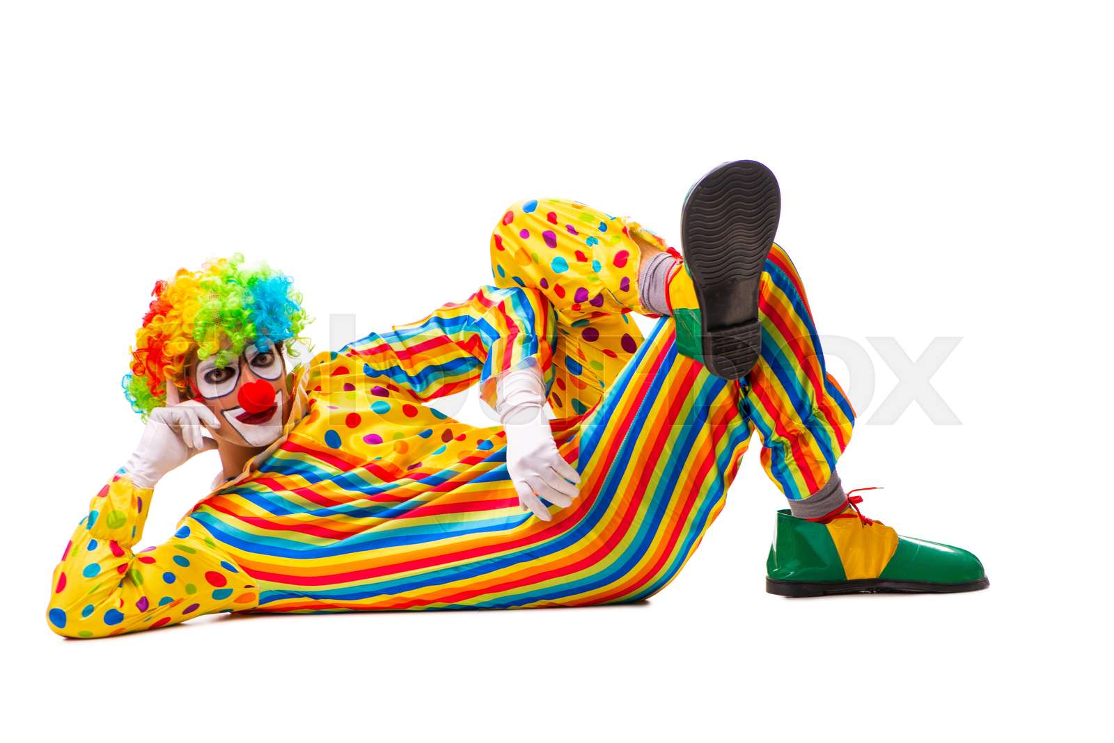 male-clown-isolated-on-white-stock-image-colourbox