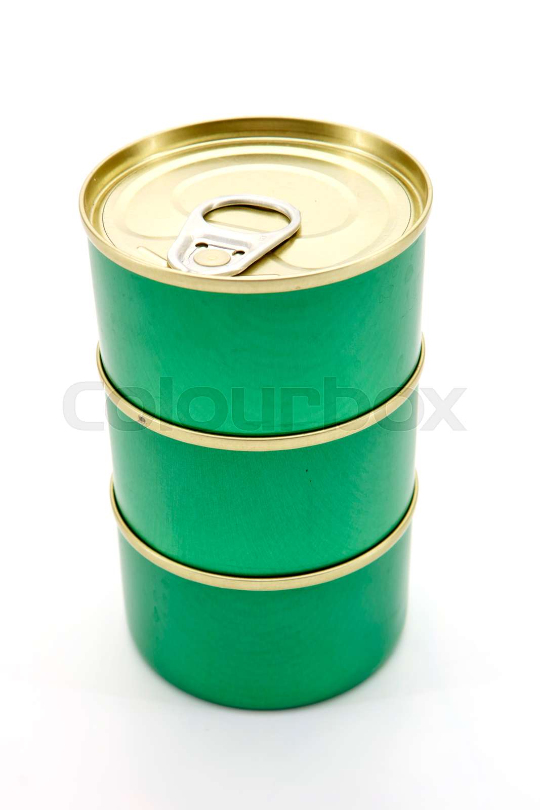 Tuna Can Stock image Colourbox