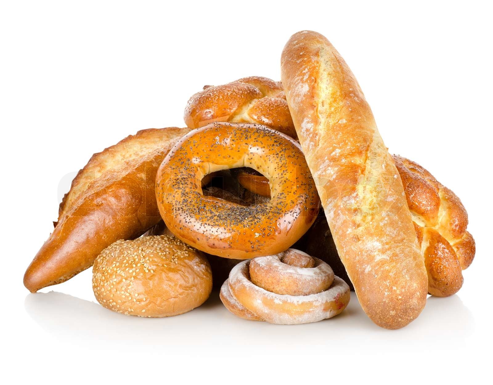 Sammlung von verschiedenen Brotsorten | Stock Bild | Colourbox