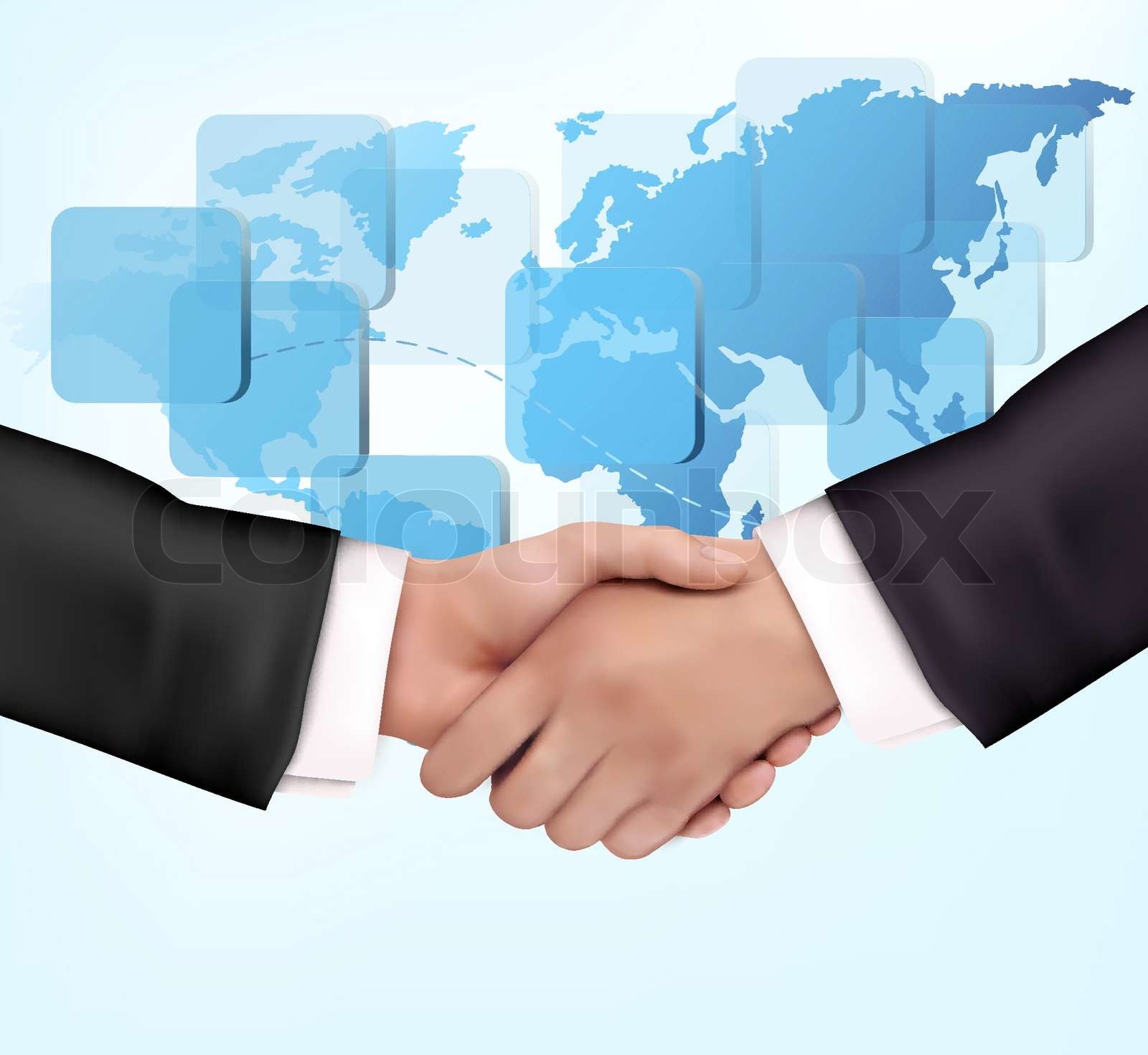 The Map and the Handshake Across the Delta