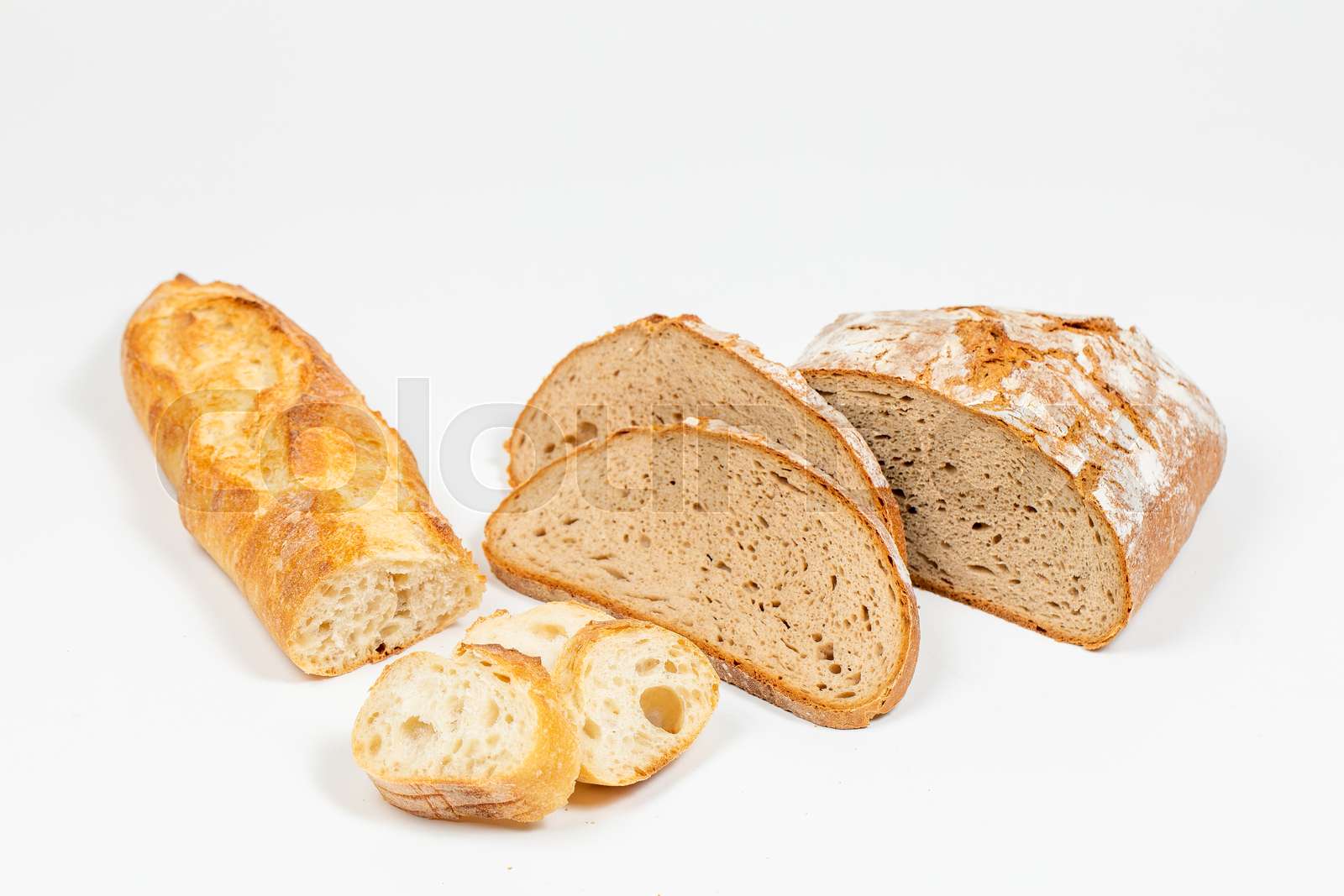 Brotsorten | Stock Bild | Colourbox