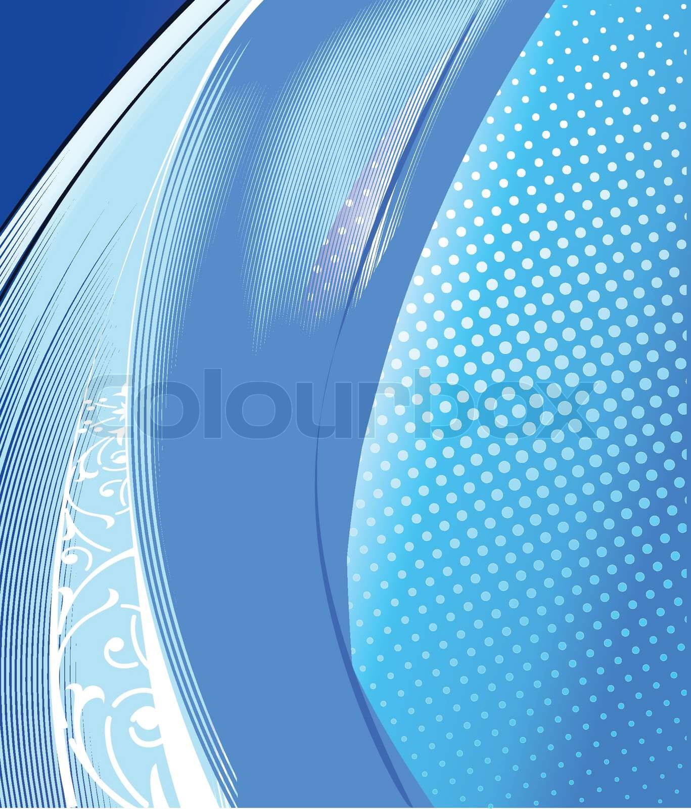 Abstract cold water | Stock vector | Colourbox