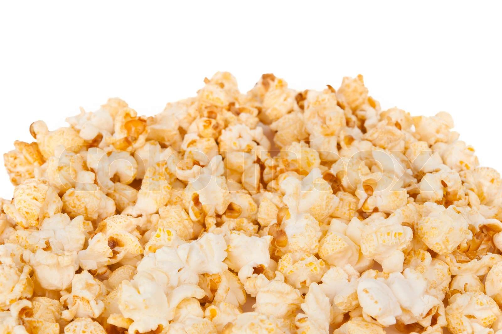 Sweet popcorn Stock image Colourbox