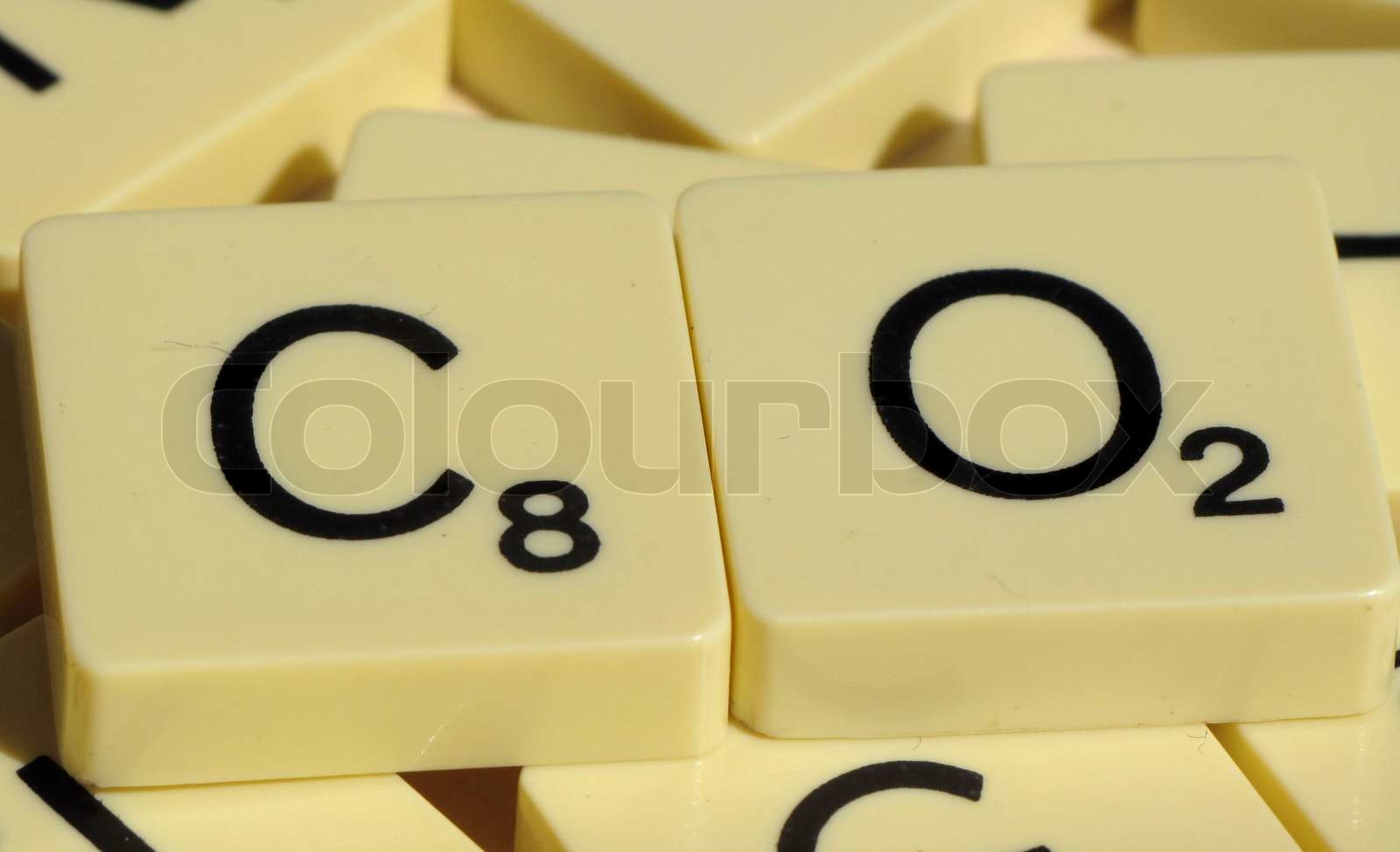 CO2 Carbondioxid | Stock foto | Colourbox