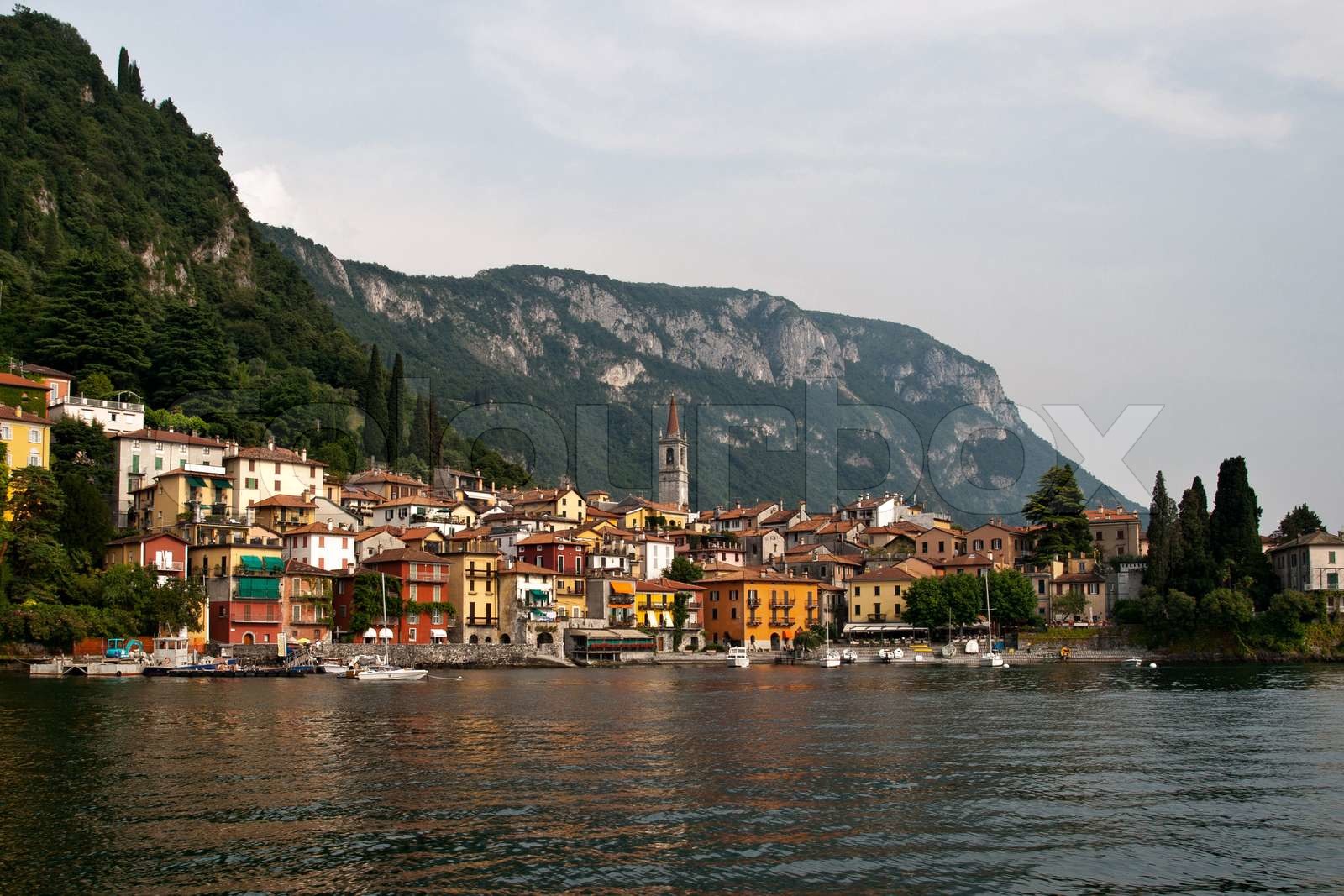 Lake Como Varena | Stock image | Colourbox