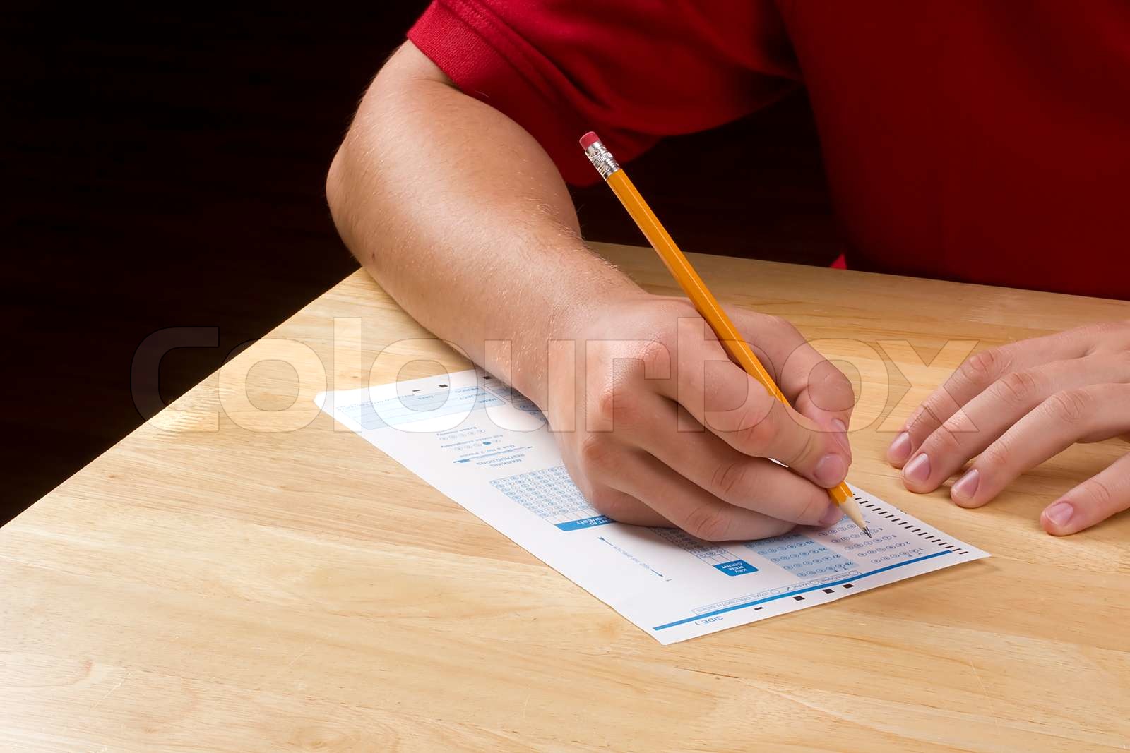 nehmen einen Test Stock Bild Colourbox