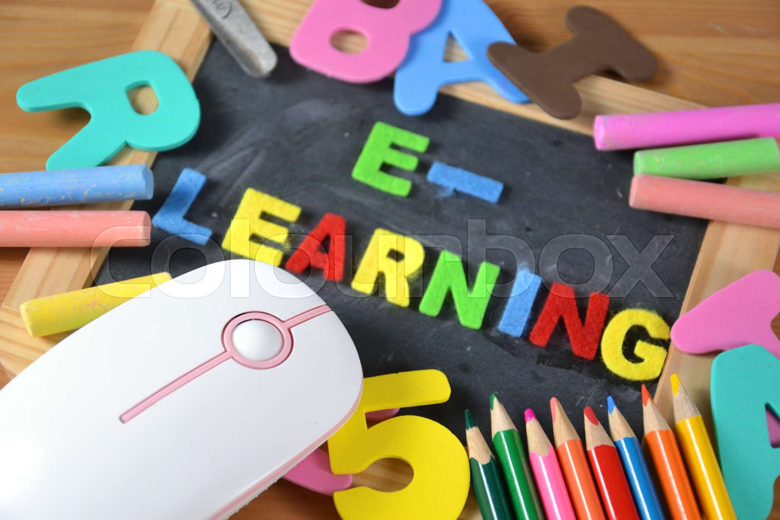 E-learning | Stock Bild | Colourbox