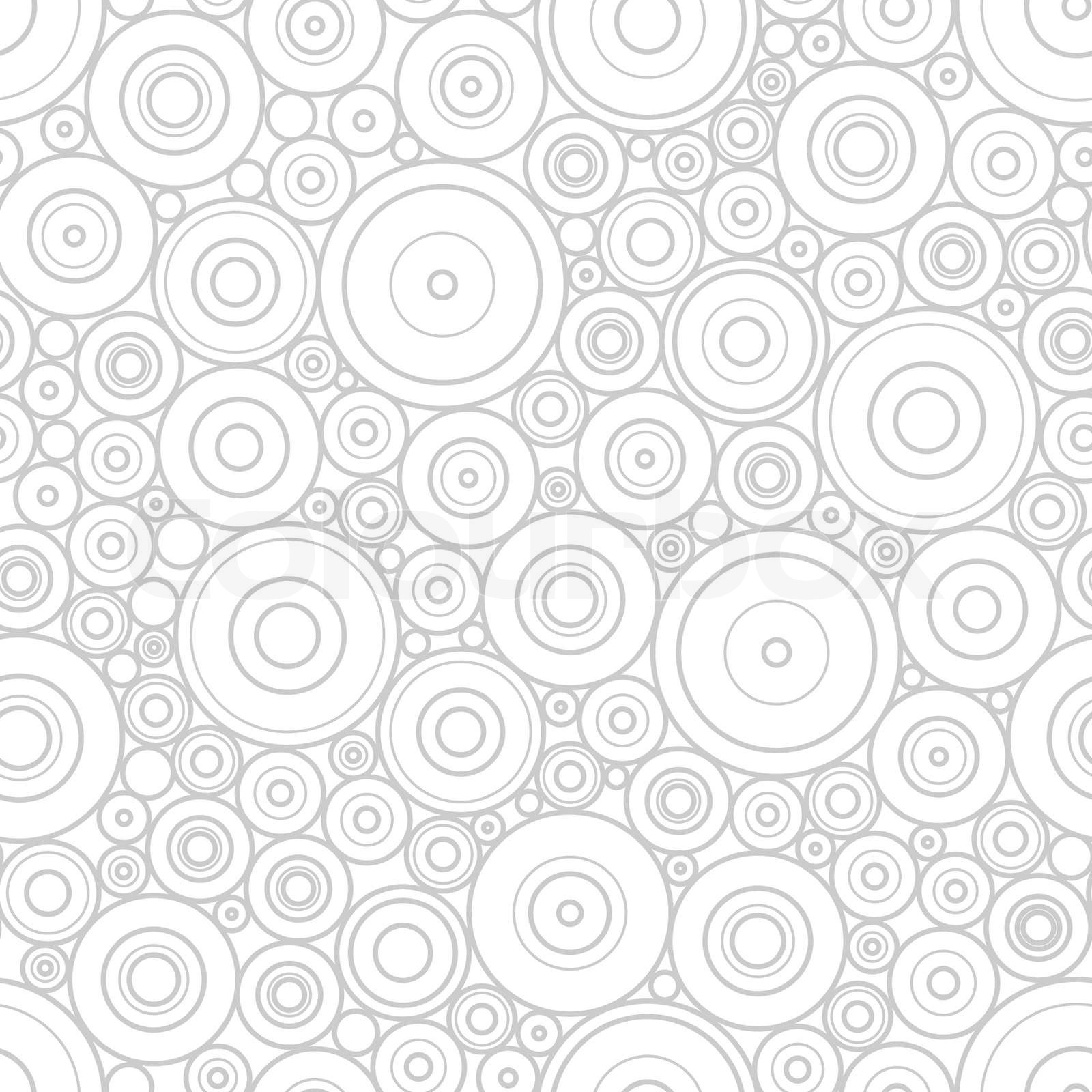 Circle pattern Stock vector Colourbox