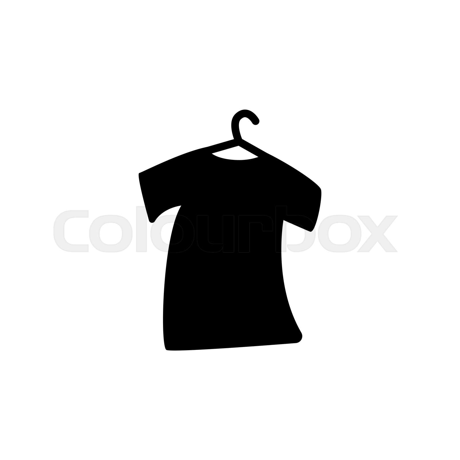 tshirt silhouette vector design template illustration | Stock vector