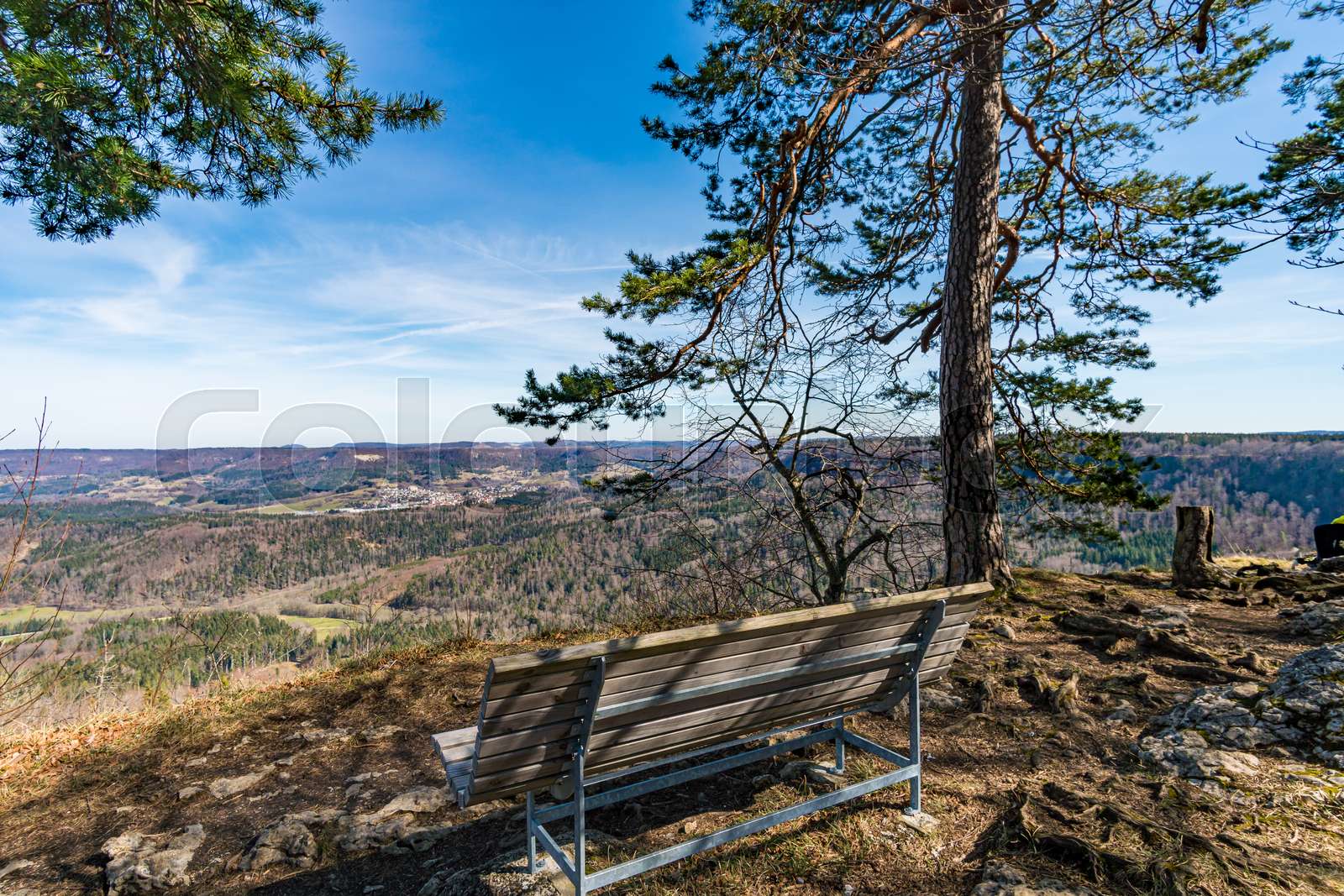 Fantastic hike to Hohenzollern Castle Stock image Colourbox