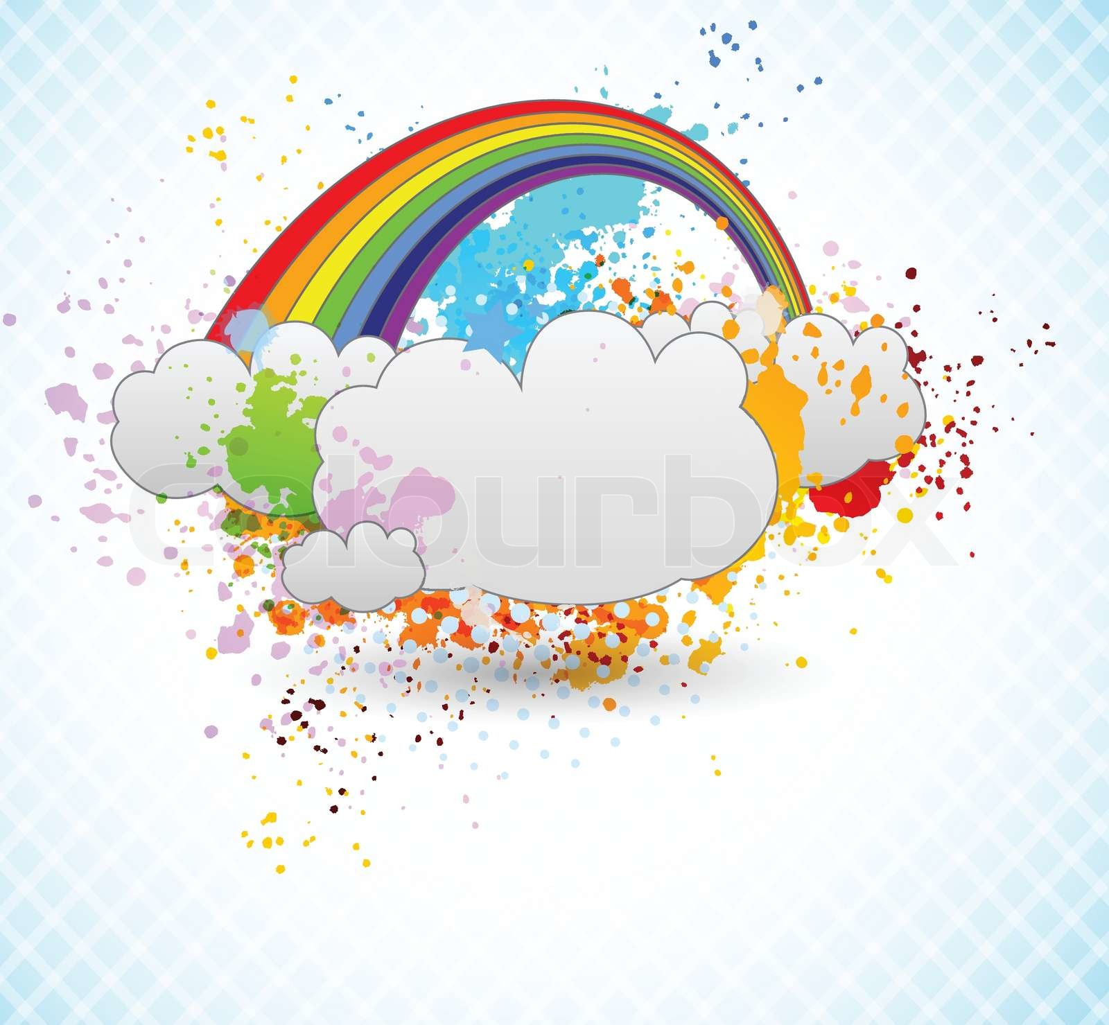 Rainbow design | Stock-Vektor | Colourbox