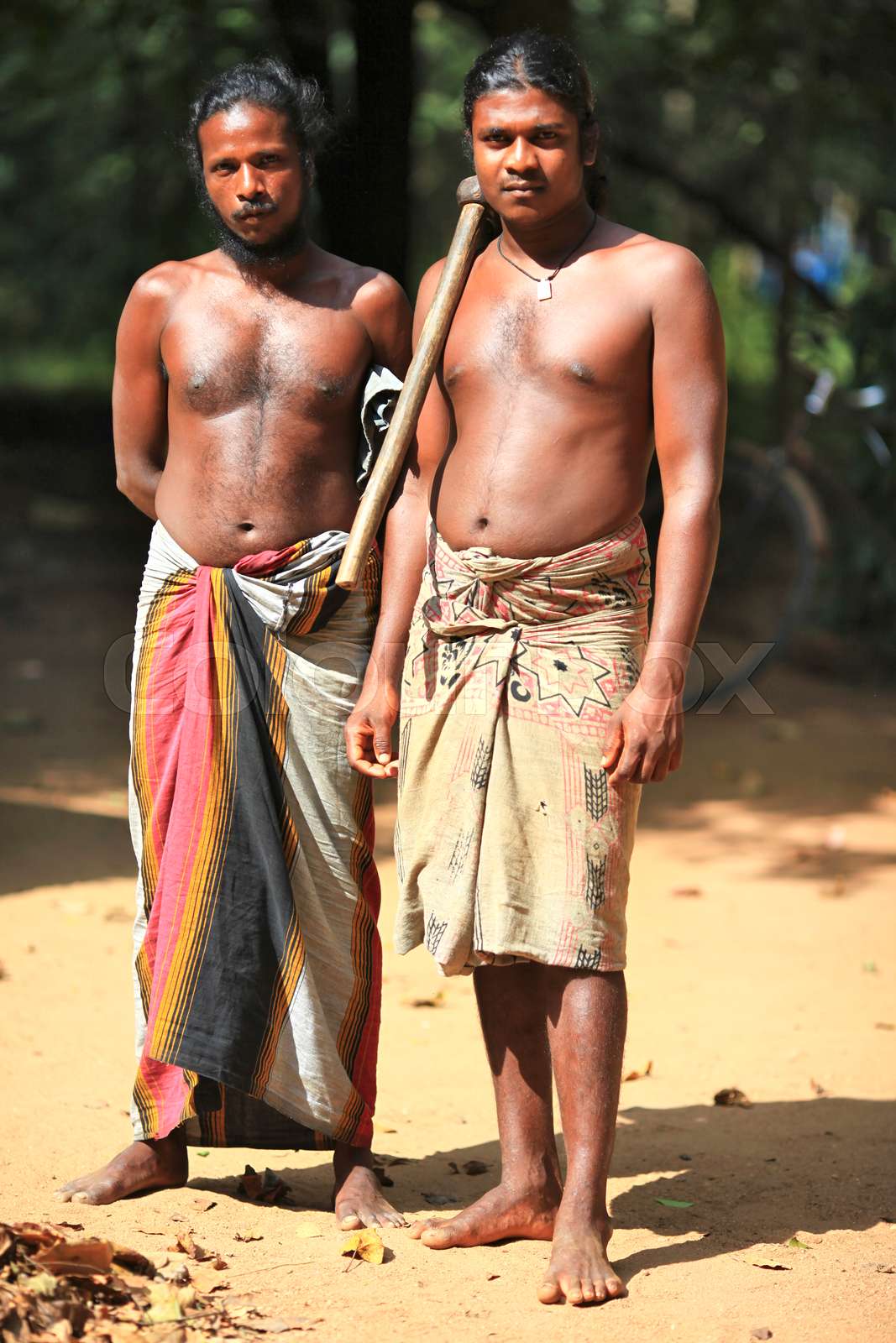 Aborigines of Sri Lanka - Vedda tribe | Stock image | Colourbox