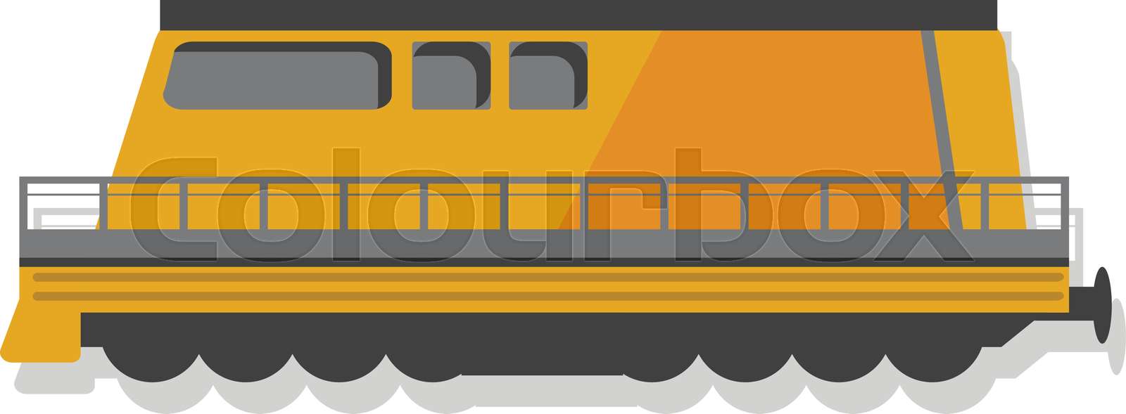 modern, lokomotive, icon | Stock-Vektor | Colourbox