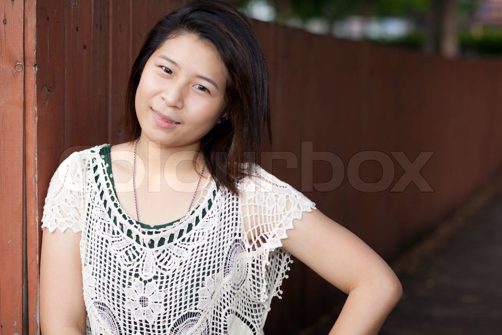 thai cute woman | Stock image | Colourbox