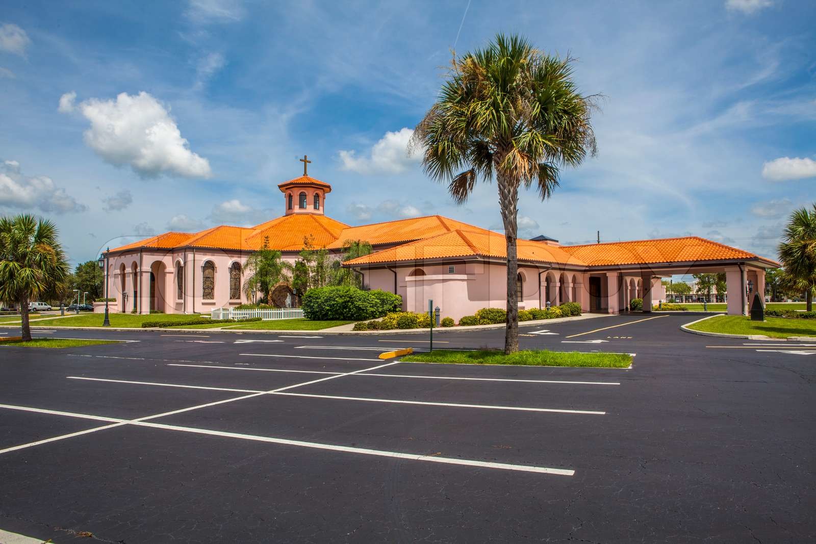 San Pedro Catholic Church North Port Florida Stock Image Colourbox
