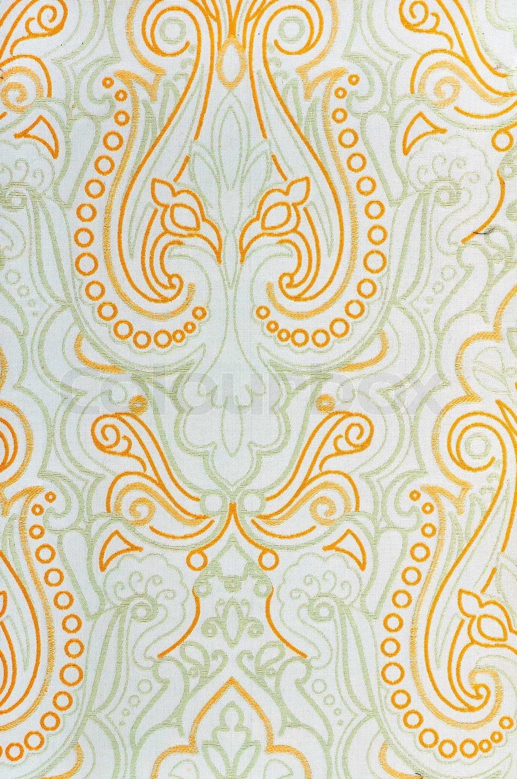 arabic fabric Stock image Colourbox