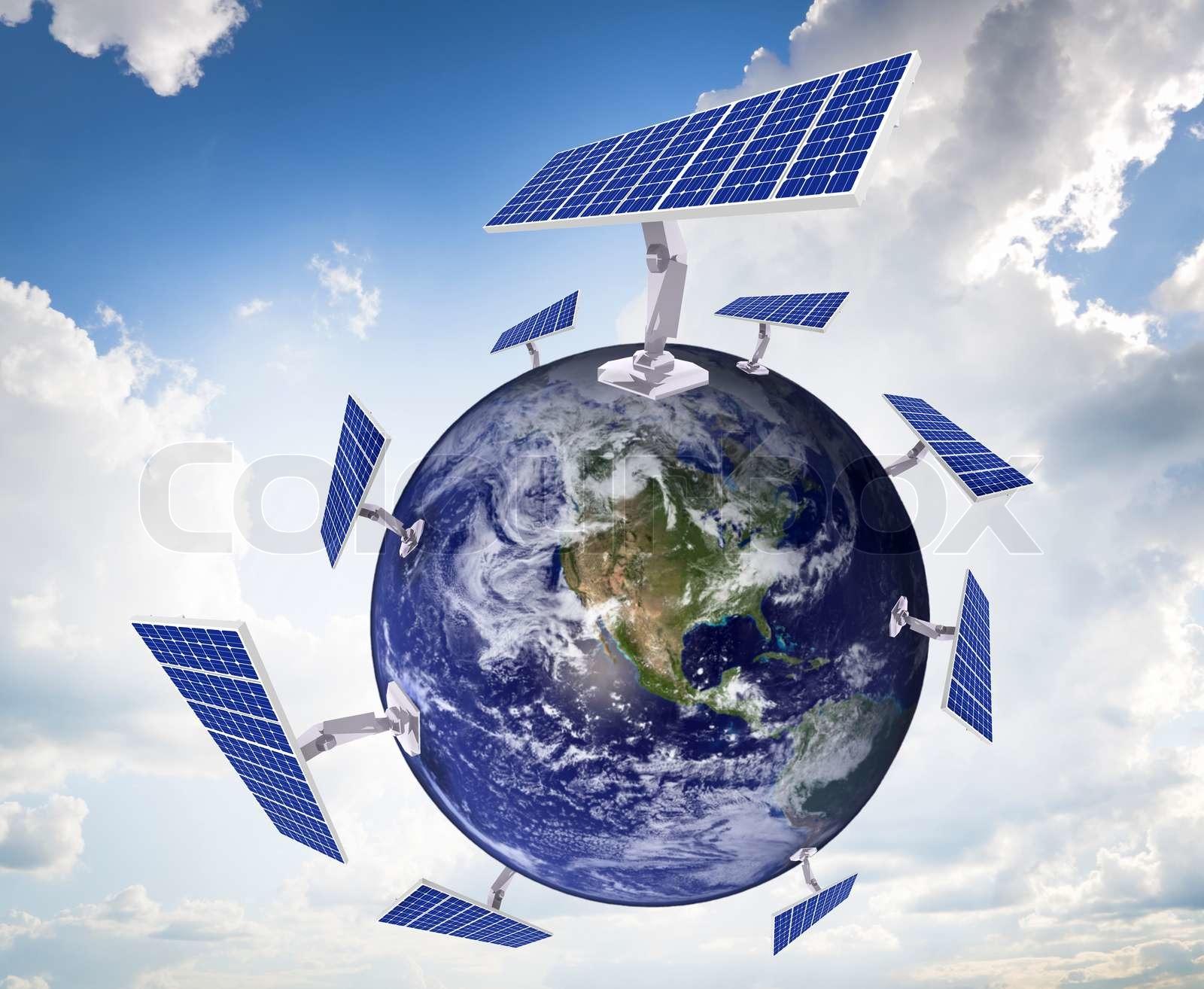 energy of the sun Stock image Colourbox