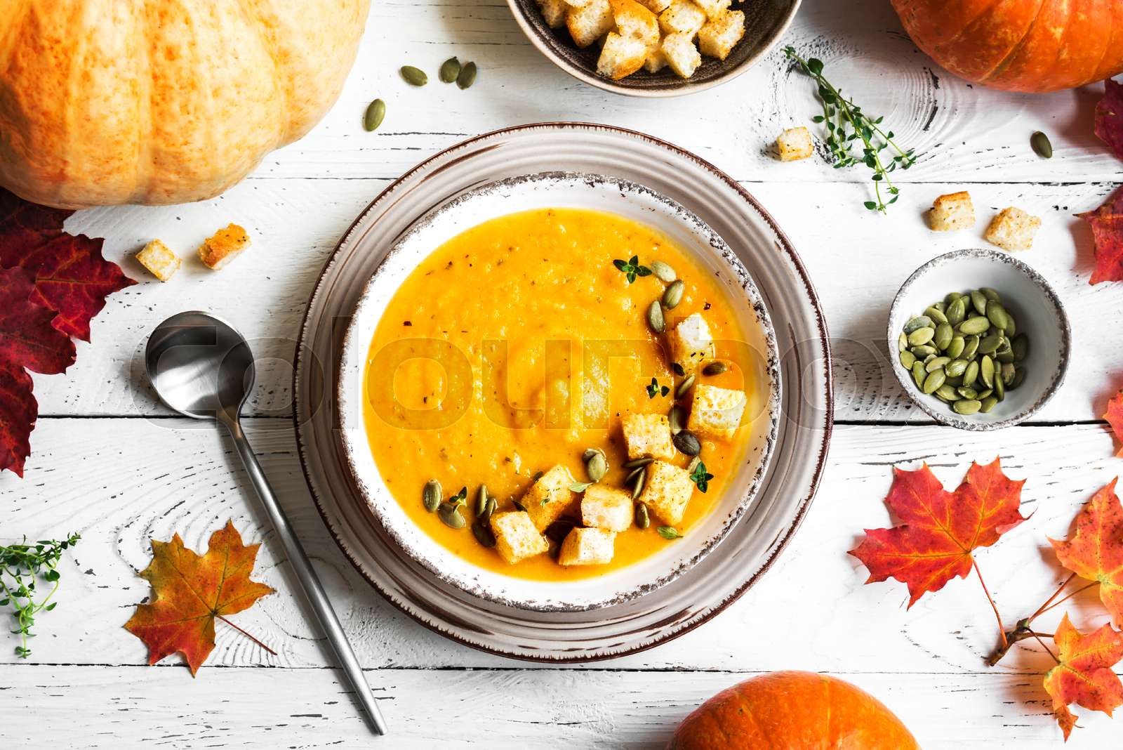 Pumpkin Soup | Stock image | Colourbox