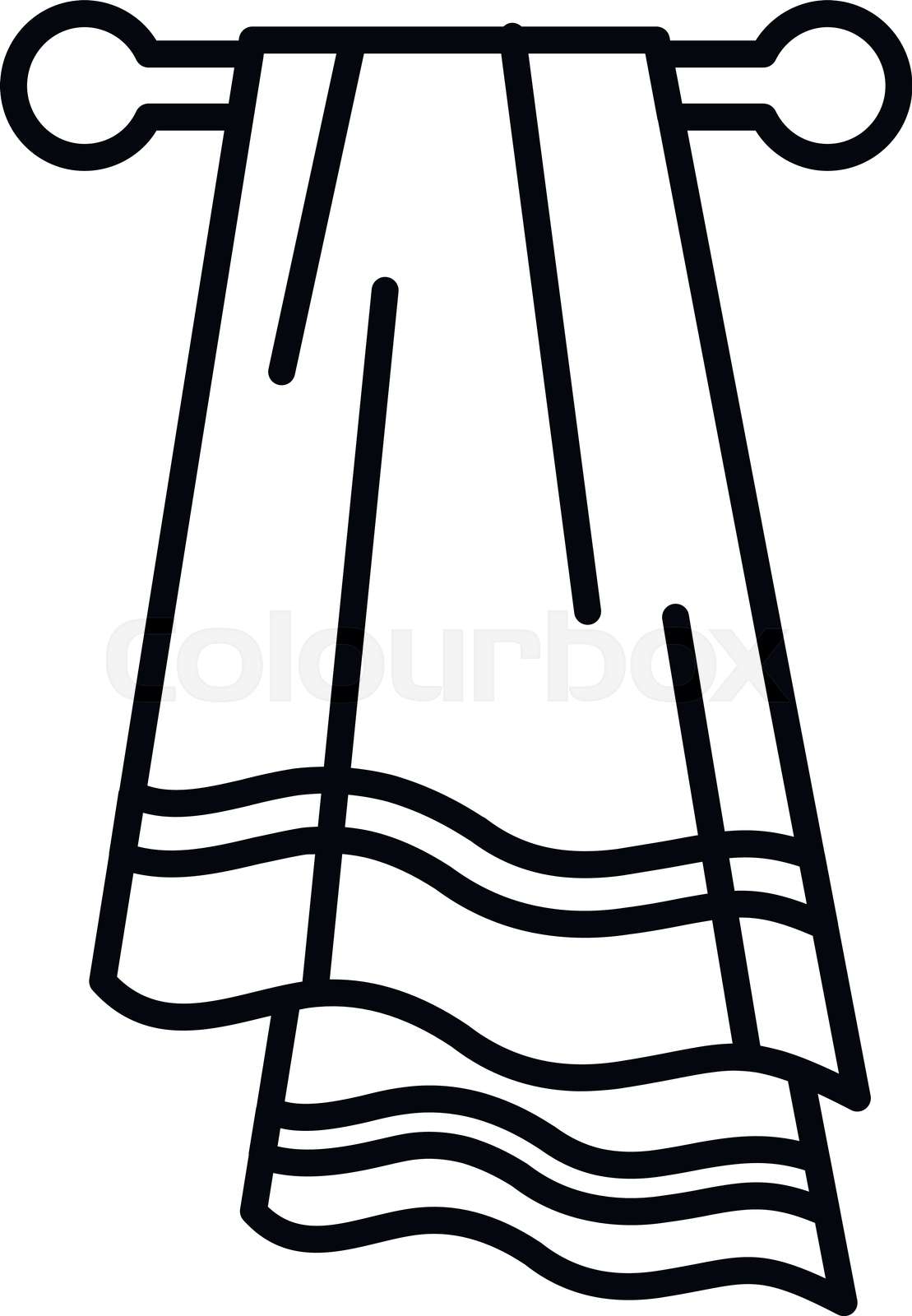 Towel Clipart Black And White towel-clipart-black-and-white