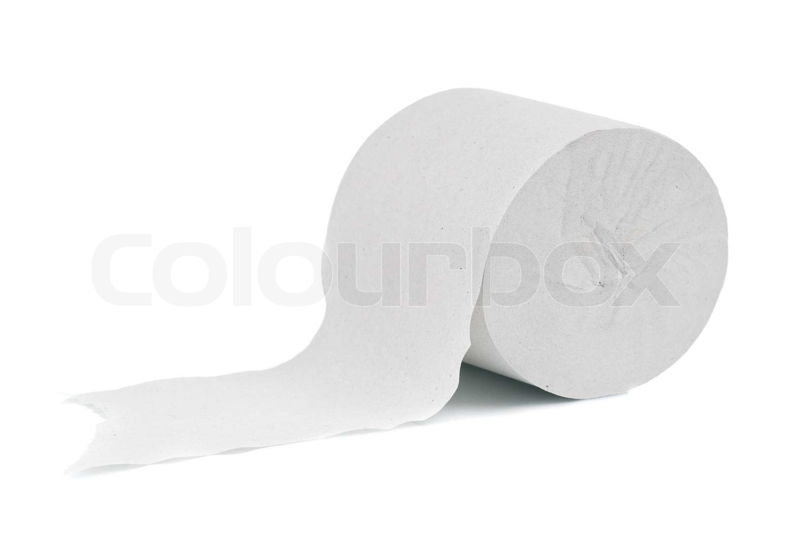 Toilet paper Stock image Colourbox